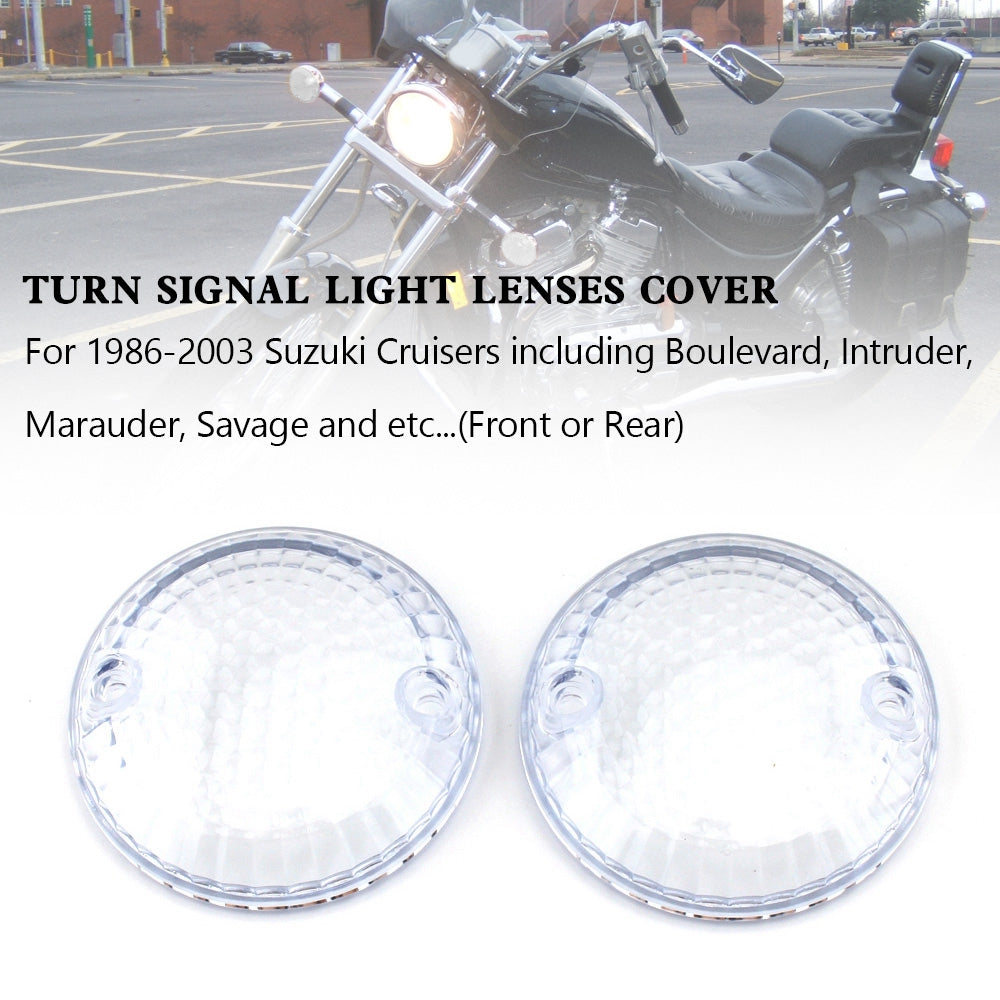 Suzuki Cruisers Intruder 1400 VX800 Turn Signal Light Lens Cover