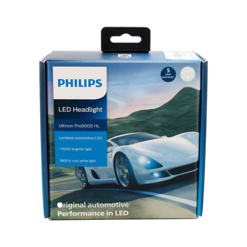 Para Philips 11342U90CWX2 Ultinon Pro9000 LED-HL H4 12-24V 18W +350% 5800K