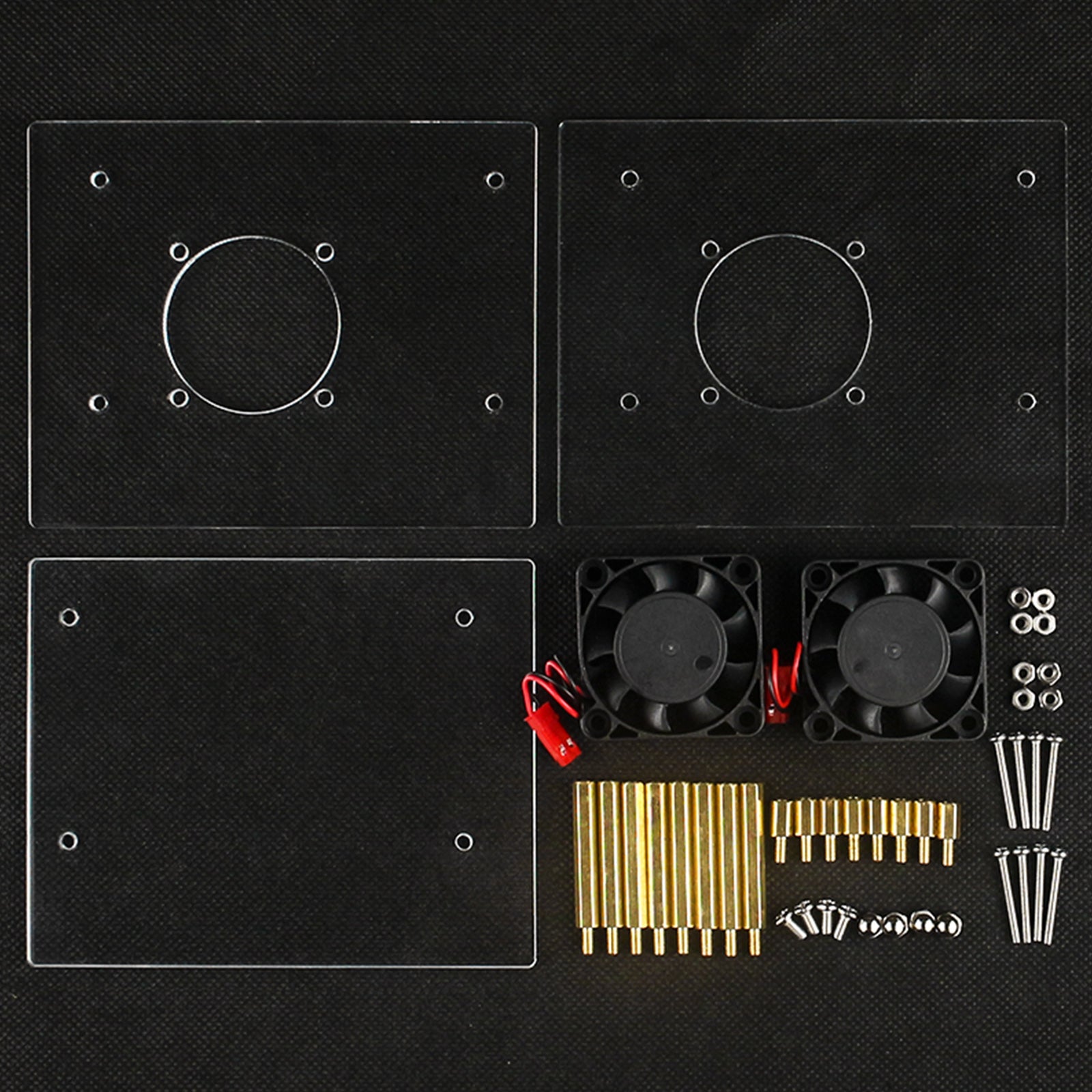 Orange Pi 5 Plus Orangepi Protective Shell Two-Layer Cluster Acrylic Shell