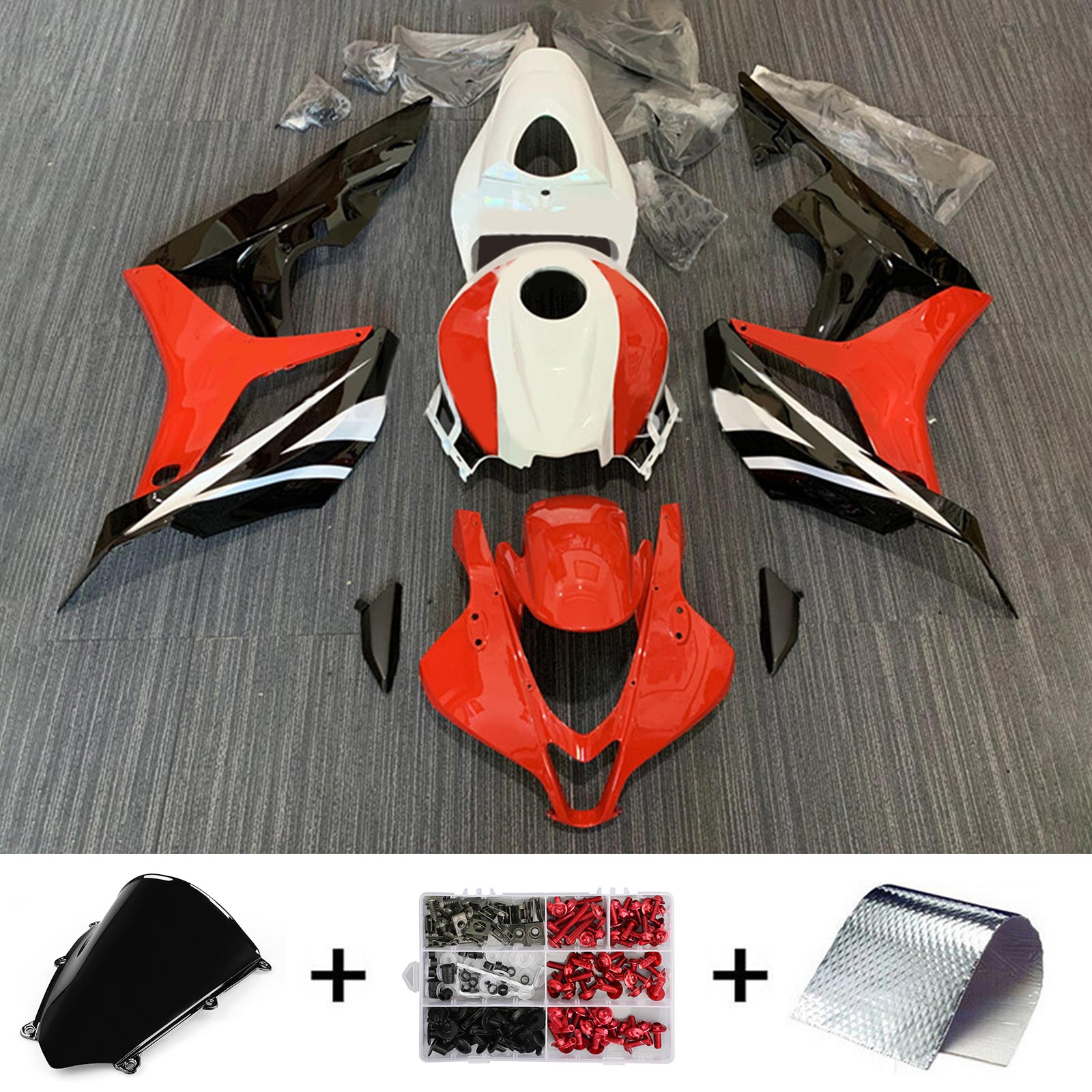 Honda CBR600RR 2007-2008 F5 Fairing Kit Bodywork Plastic ABS