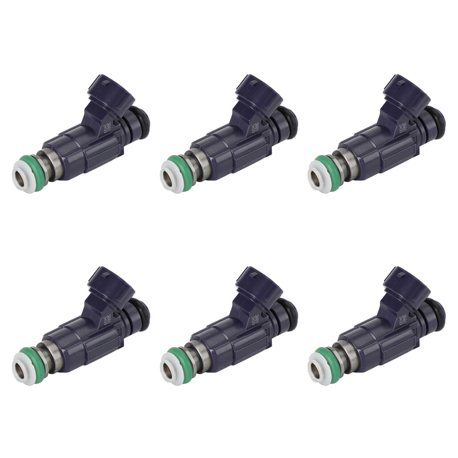 6PCS Fuel Injectors FBJC100 Fit Nissan 350Z 2003-04 Fit Infiniti G35 2003-2004