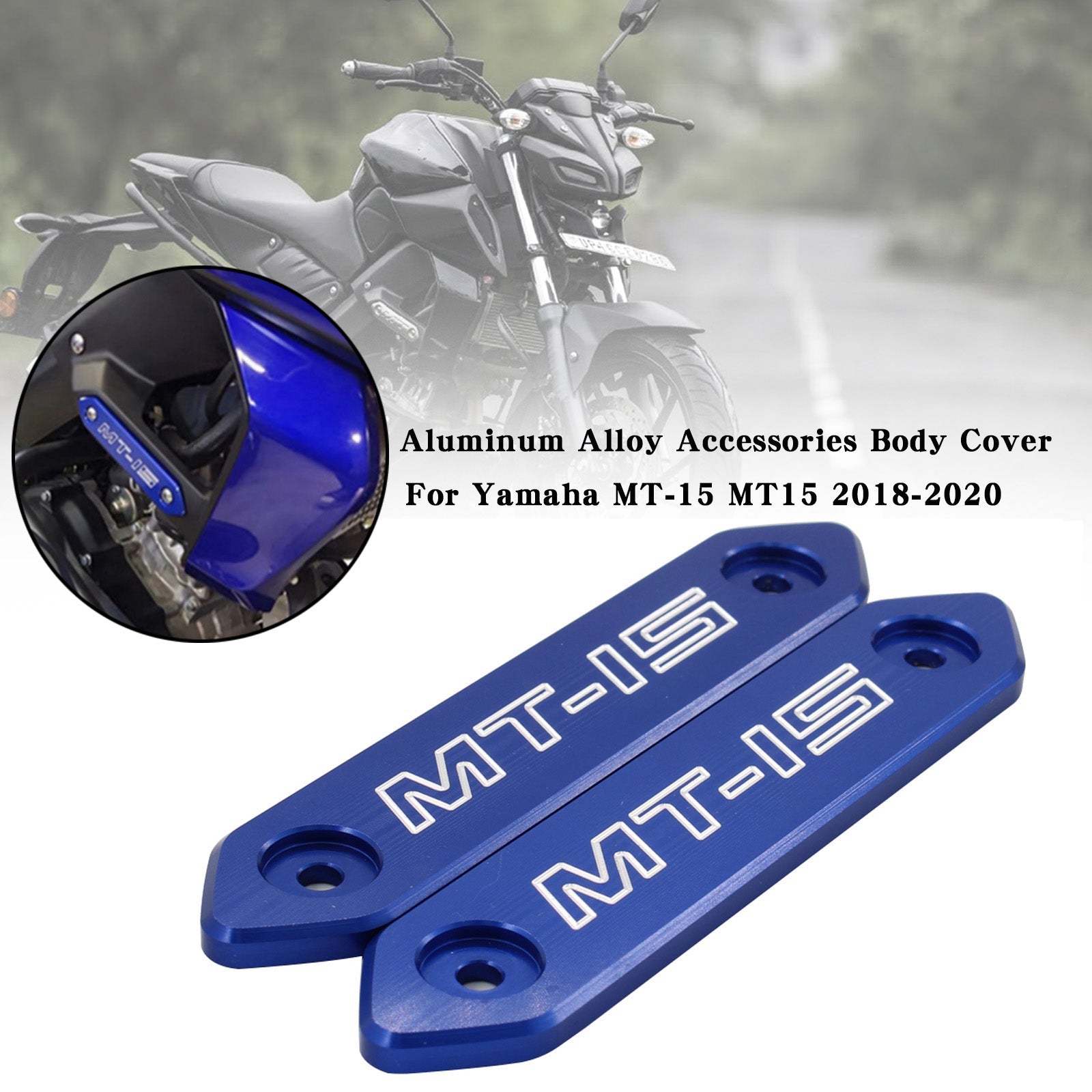 Aluminum Alloy Accessories Body Cover For Yamaha MT 15 MT-15 MT15 2018-2020 Generic