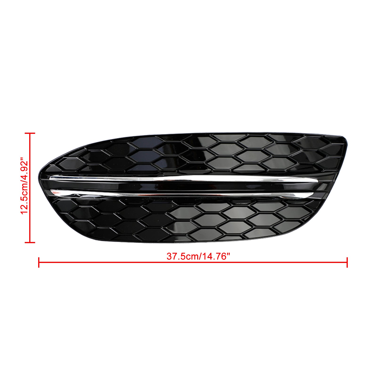 2015-2018 MERCEDES BENZ C-CLASS W205 Base Honeycomb Front Fog Light Cover