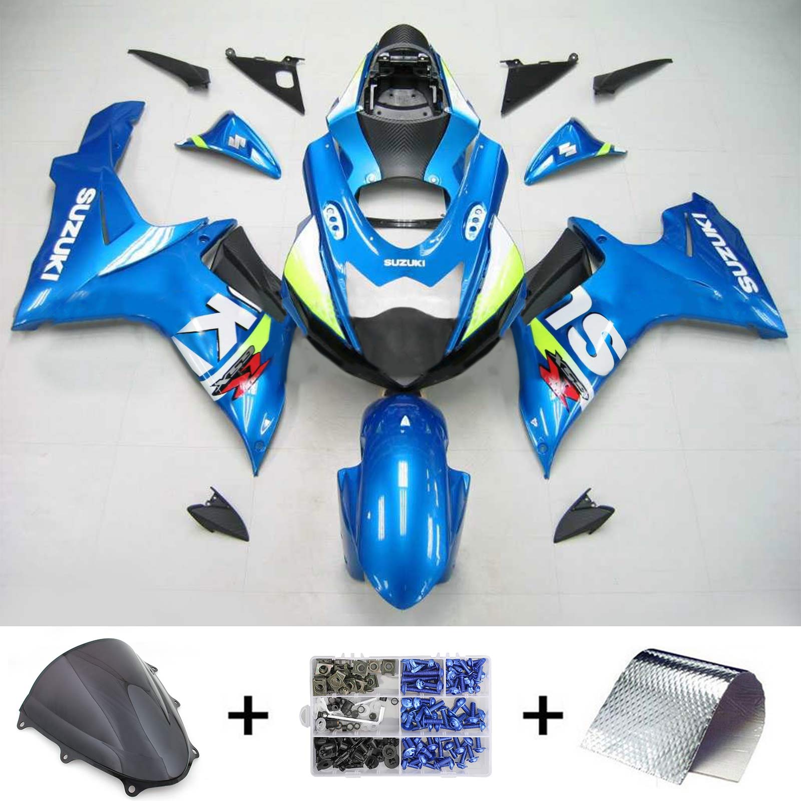 سوزوكي GSXR 600/750 2011-2024 K11 الهدايا المجمعة هيكل السيارة البلاستيك ABS