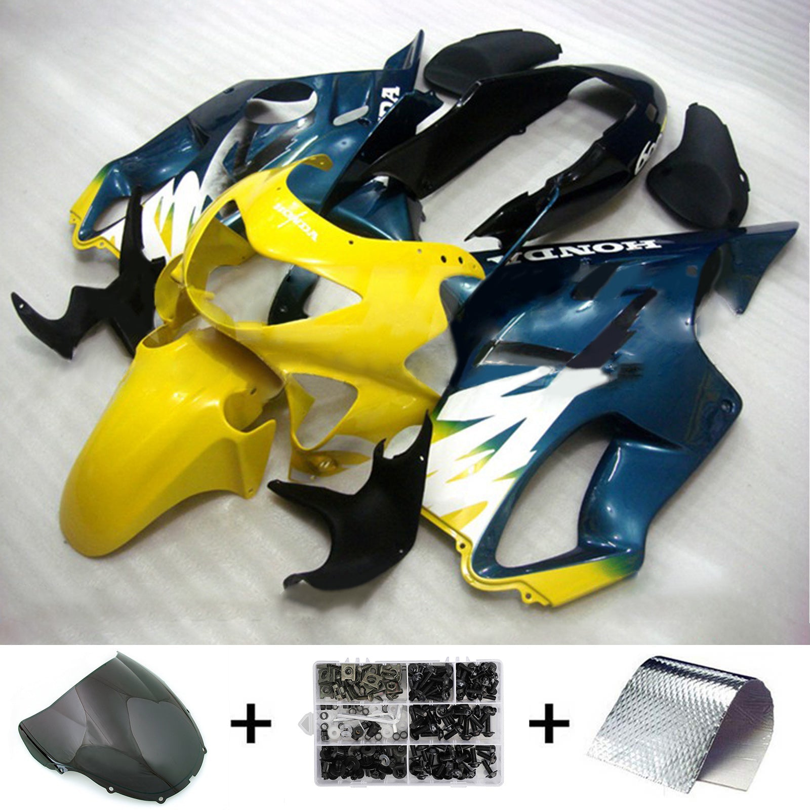 Honda CBR600 F4 1999-2000 Fairing Kit Bodywork Plastic ABS