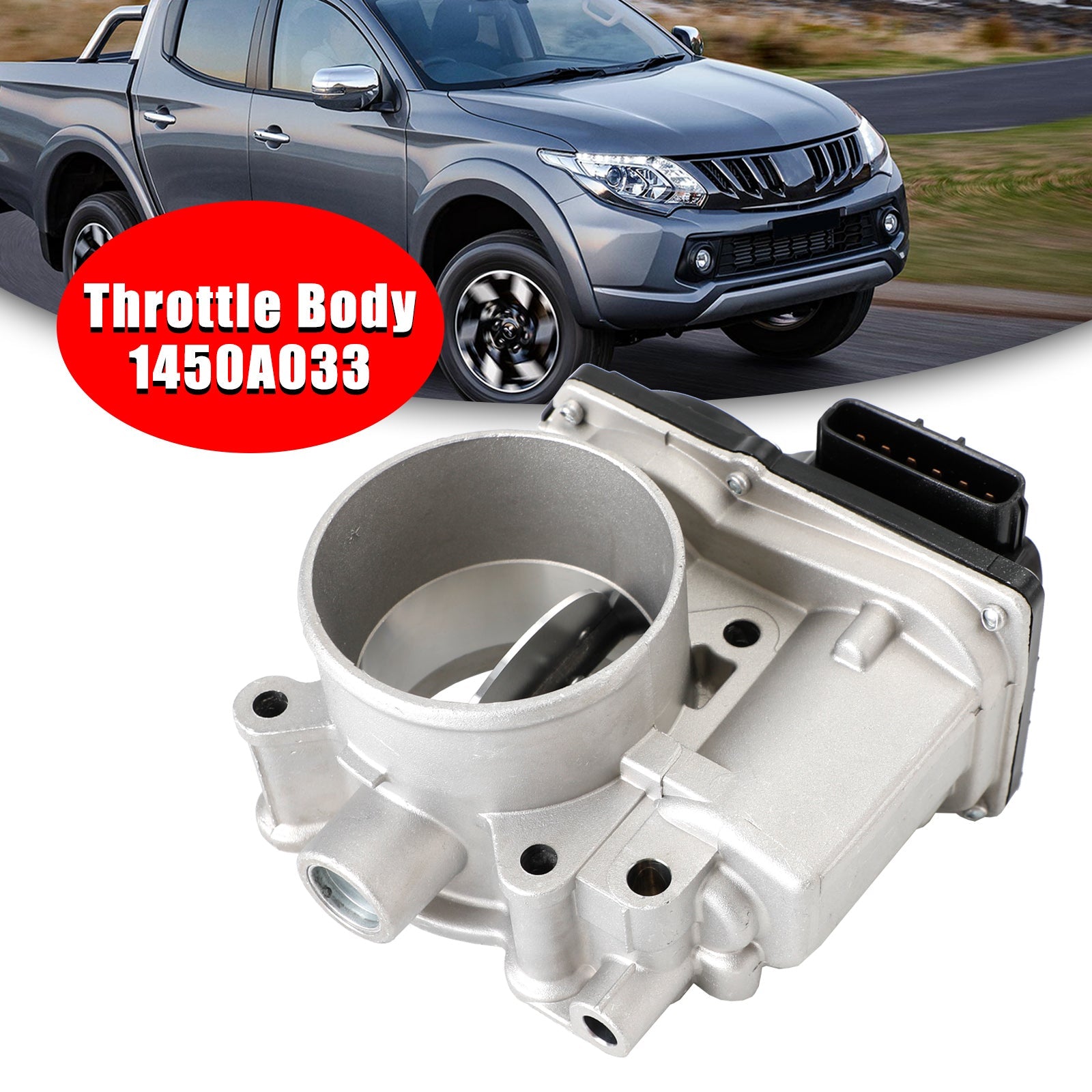 1450A033 Mitsubishi Triton ML MN 4D Ute 4WD RWD Throttle Body To