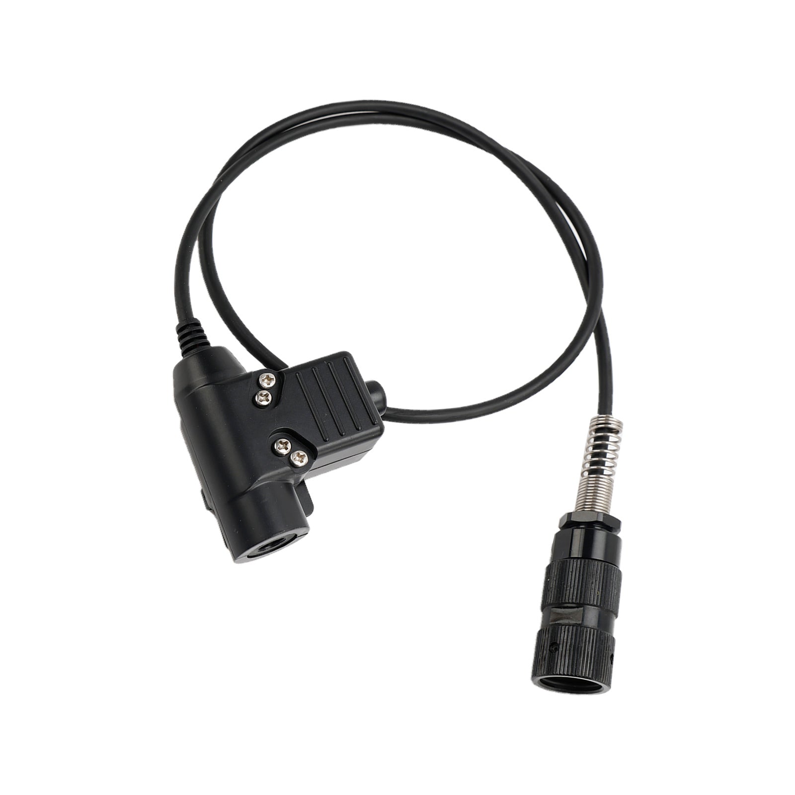 7.1-A3 Transparent Air Tube Headset w Mic For AN/PRC-152 AN/PRC-148 U329 Radio