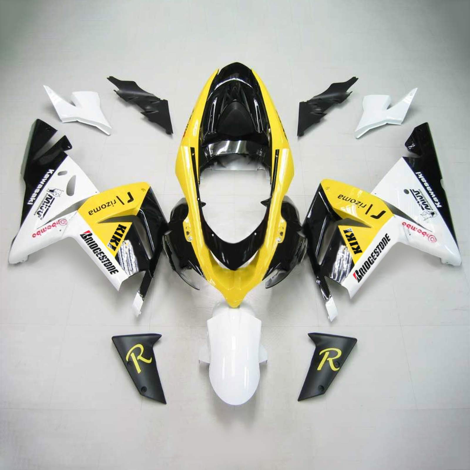 Kit Carenado Para Kawasaki ZX10R 2004-2005 Genérico