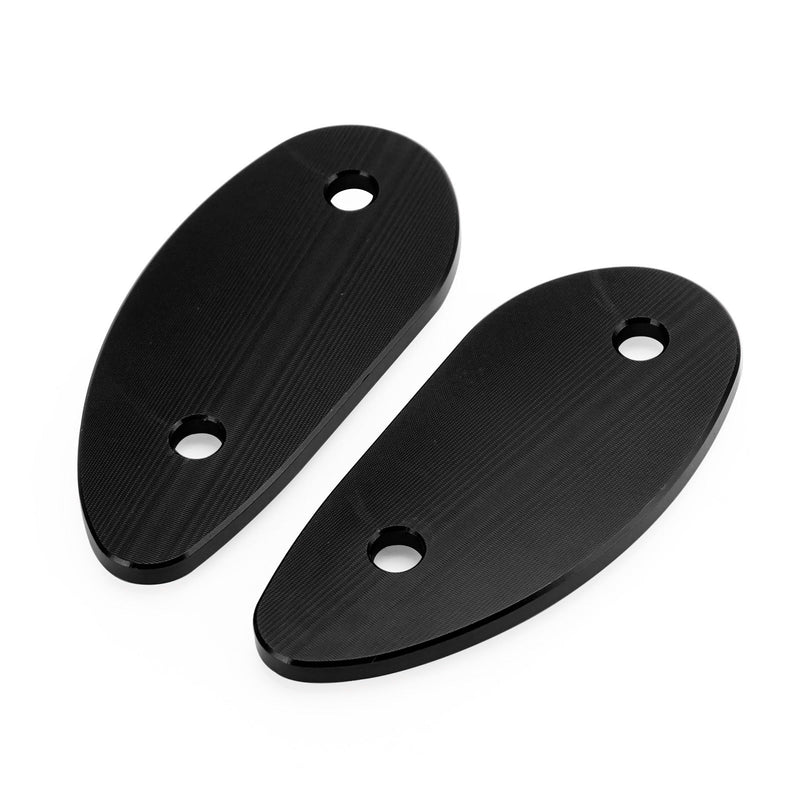 Placas de bloqueo de eliminación de espejo negro para Honda CBR1000RR 2008-2023