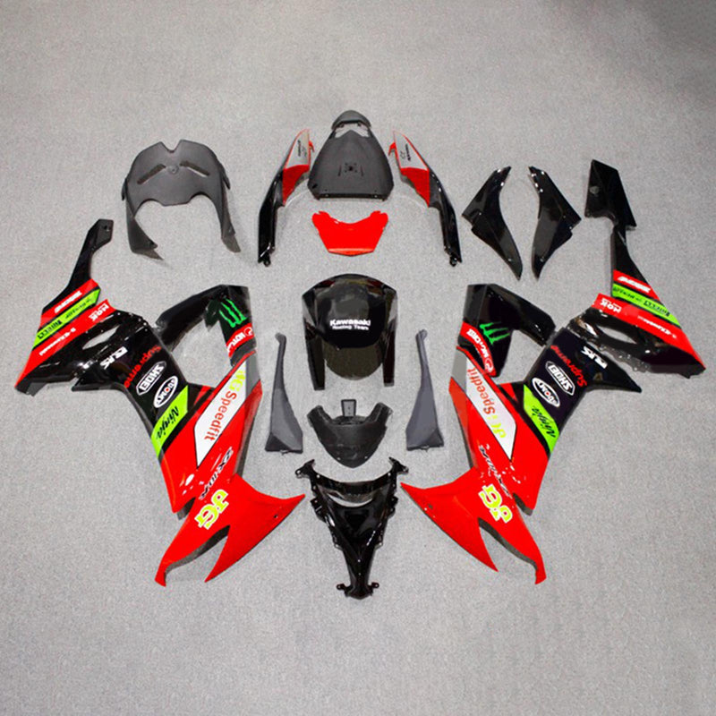 Kawasaki ZX10R 2008-2010 Fairing Kit Bodywork Plastic ABS