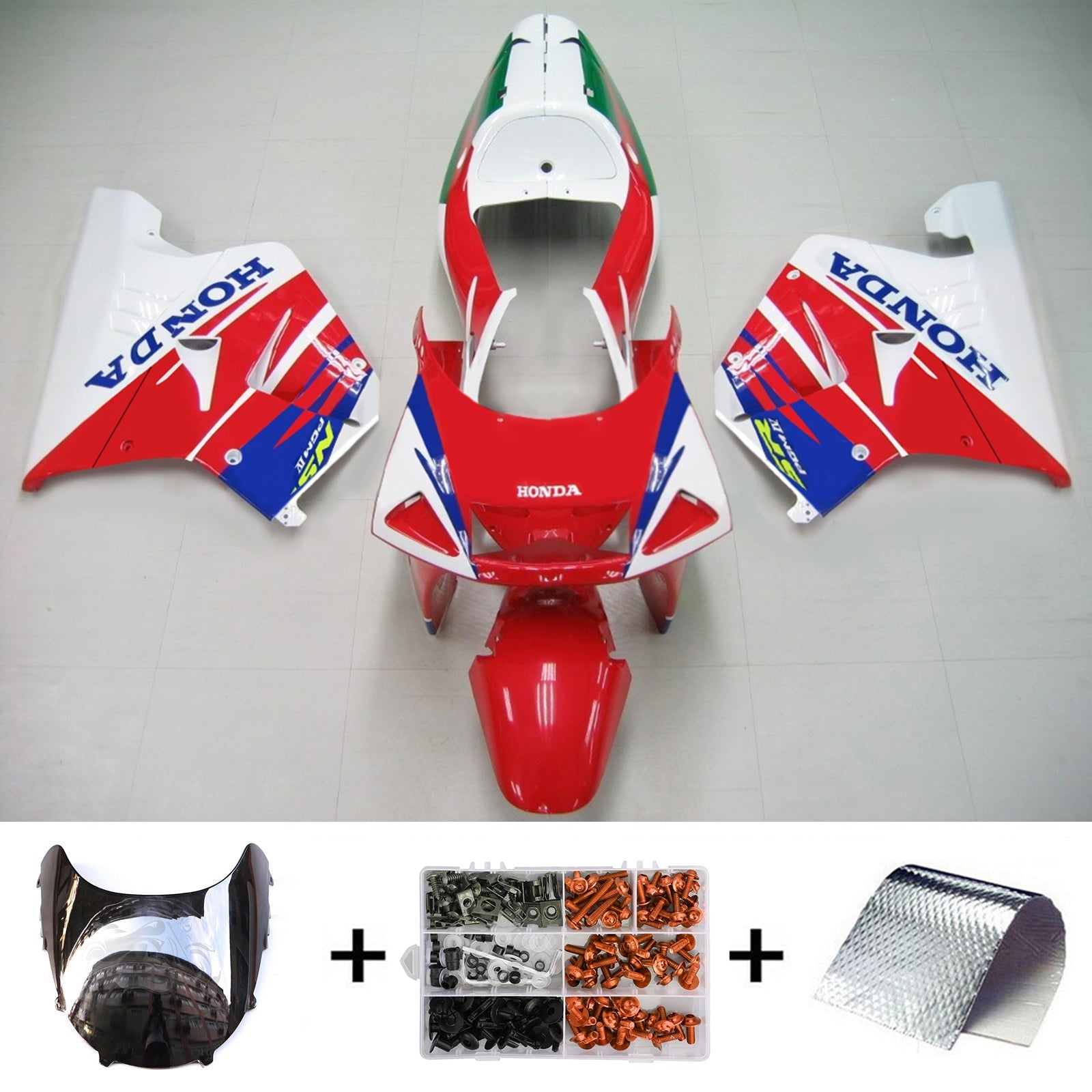 Honda NSR250 PGM-4 1994-1996 Kit Carenado Carrocería Plástico ABS