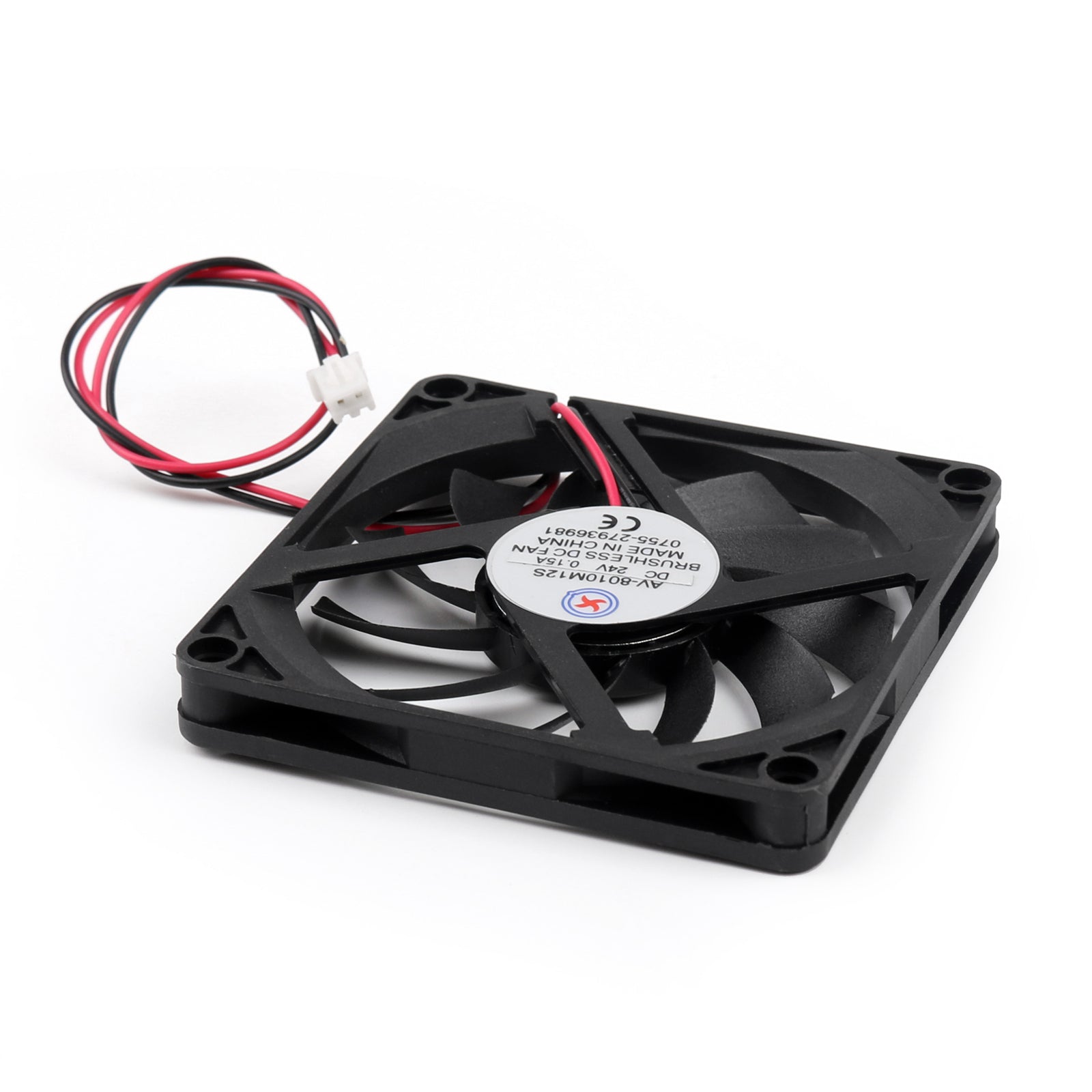 1Pcs DC Brushless Cooling Fan 24V 0.15A 8010S 80x80x10mm 2 Pin CUP Computer Fan