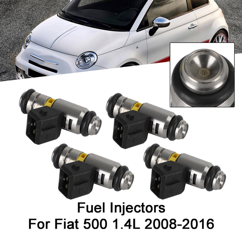 4 Uds. Inyectores de combustible IWP160 aptos para Fiat Punto 500 Doblo Qubo aptos para Ford KA