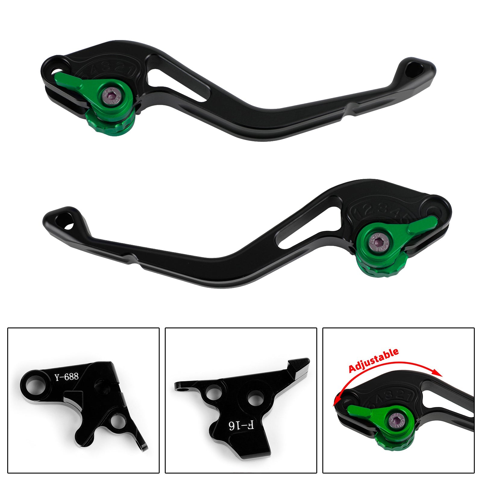 Yamaha FZ6 FAZER FZ6R XSR 700 900 ABS NEW Short Clutch Brake Lever