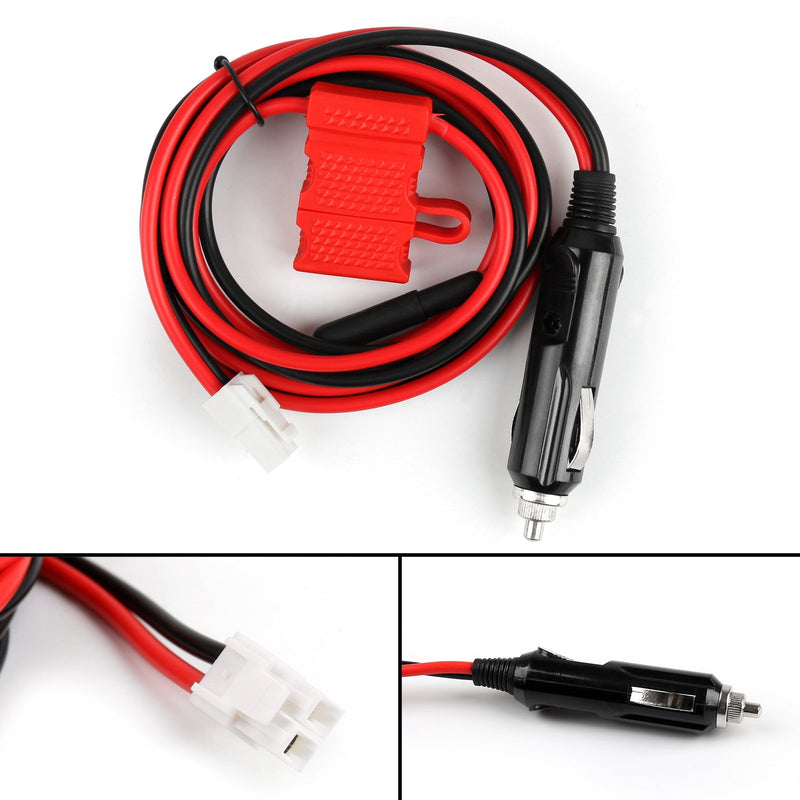 12V DC Power Cable Cord Cigarette Lighter For Hytera  MD780 MD650 Radio 1.5m 3m