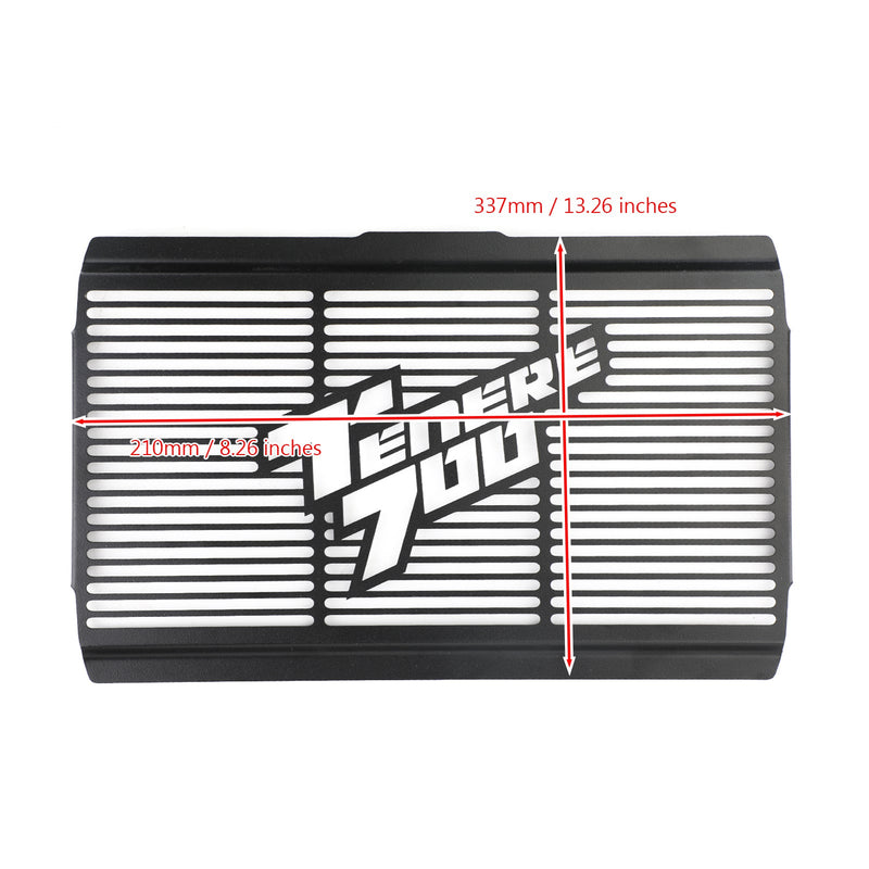 Rejilla protectora para radiador compatible con Yamaha XTZ700 Tenere 700 2019-2020 genérico