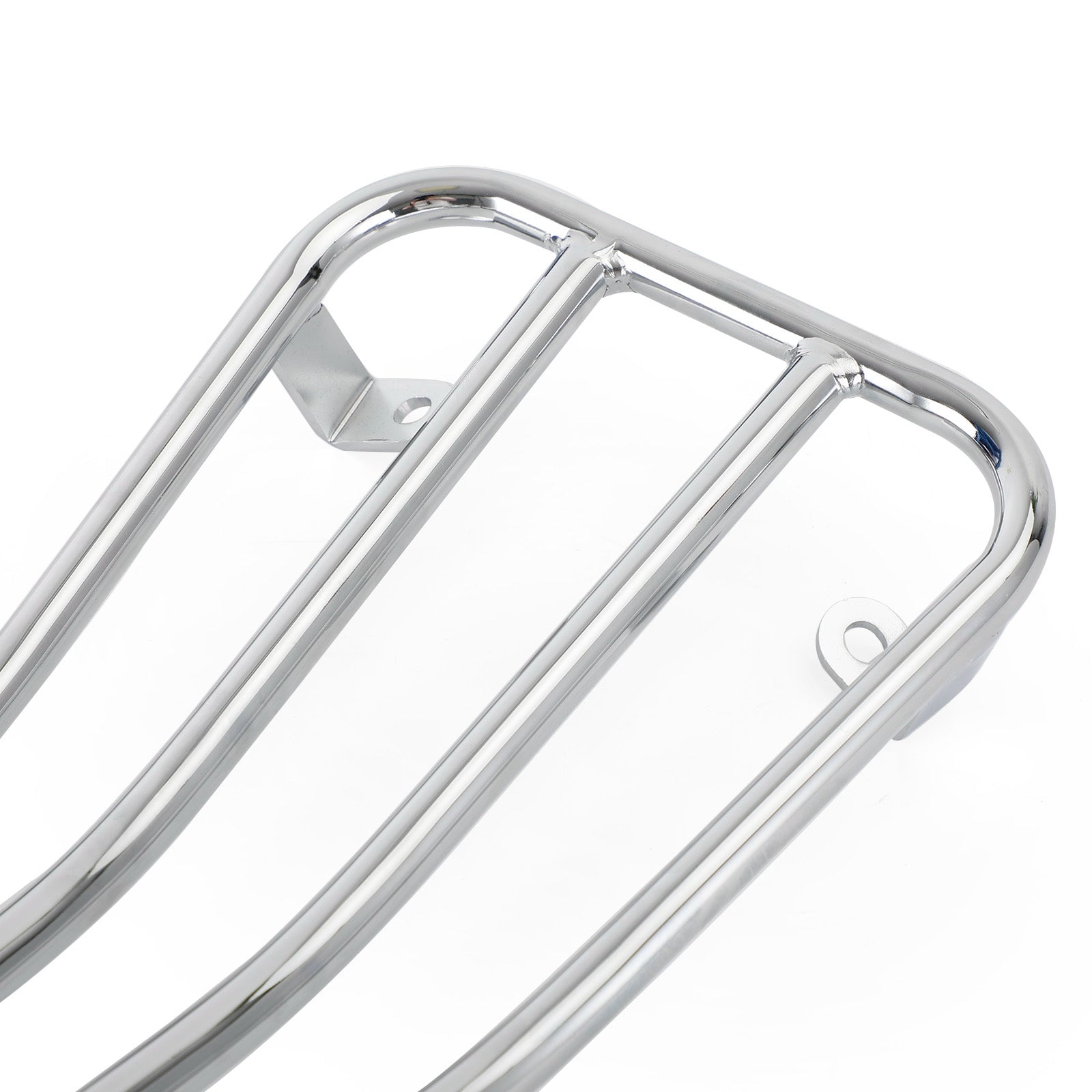 CHROME FLOOR BOARD LUGGAGE CARRY SUPPORT RACK FOR VESPA PRIMAVERA SPRINT 125 150 Generic