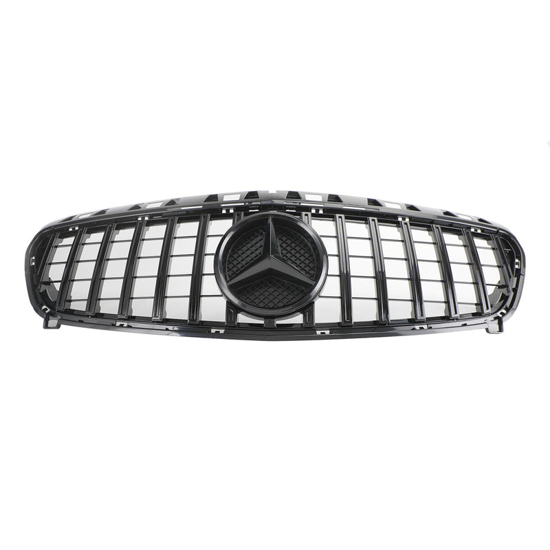 2013-2015 Mercedes Benz A CLASS W176 Gloss Black Front Bumper Grille Grill