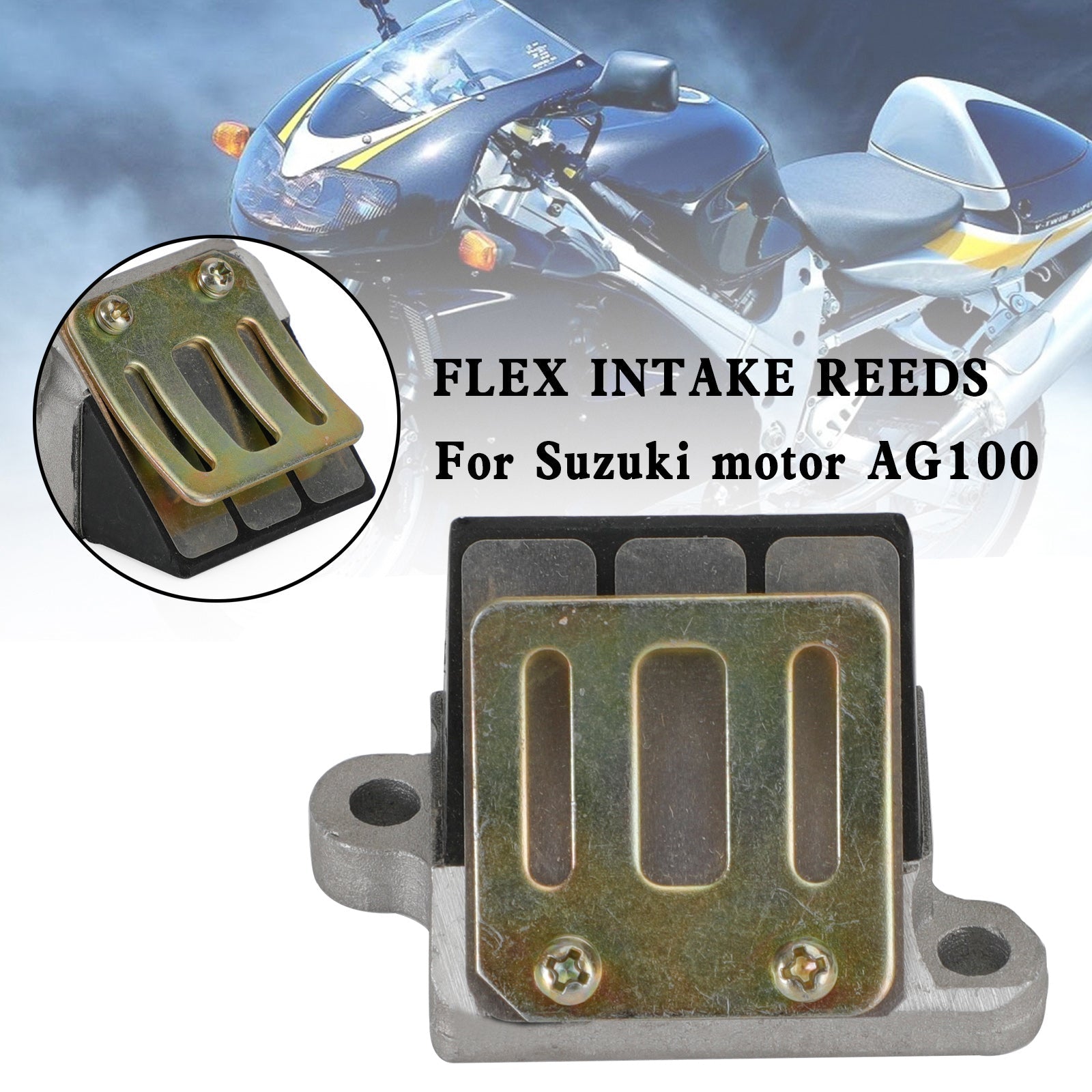 Reed valve For Suzuki motor AG100 V100