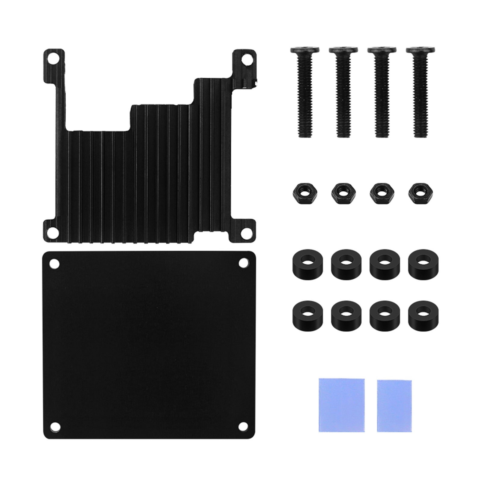 Enfriamiento protector del disipador de calor de la placa de desarrollo de aleación de aluminio naranja Pi Zero 3