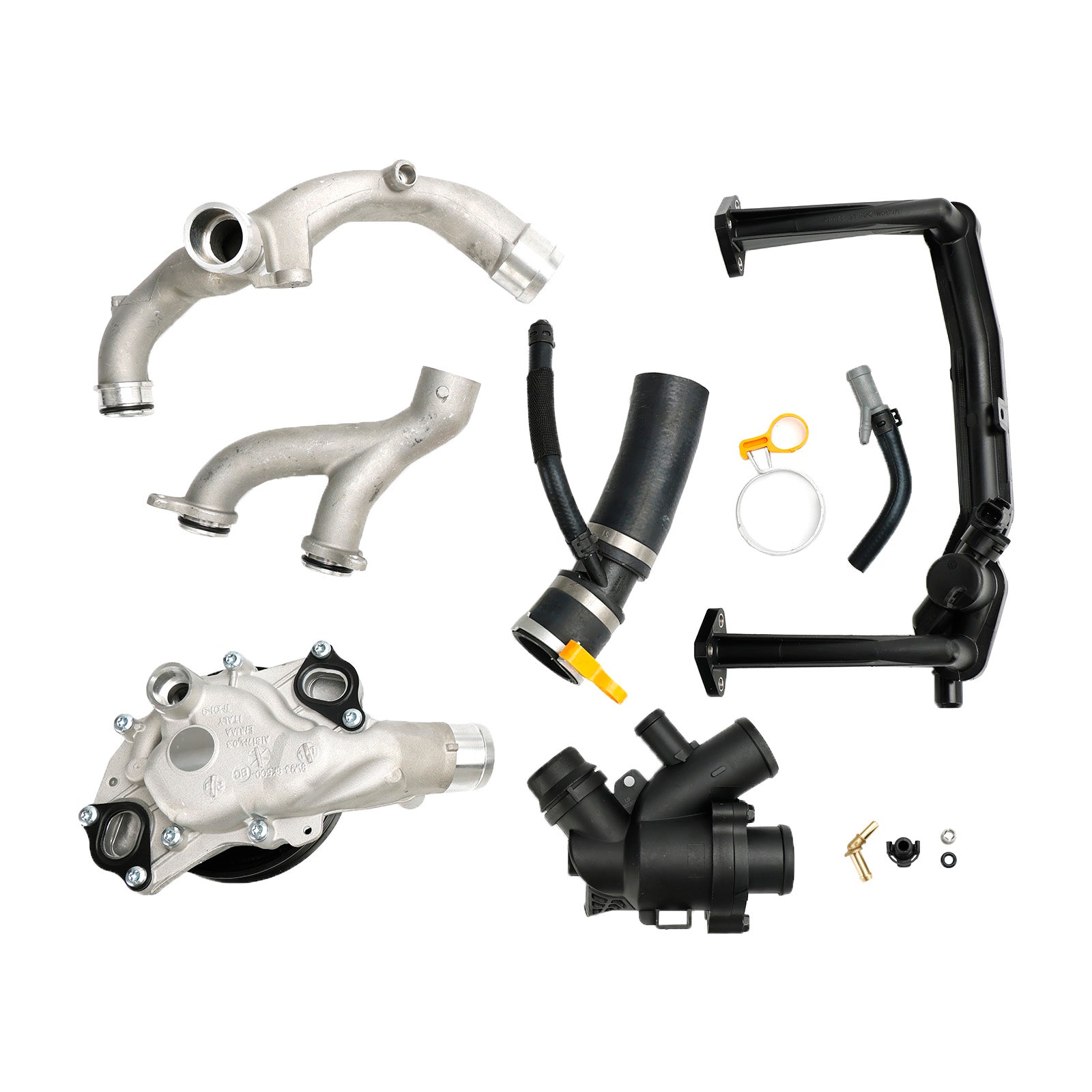 Jaguar XJ 5.0L V8 Gas 2010-2019 Cooling System Replace Kit C2Z28248 C2Z29189 LR092992