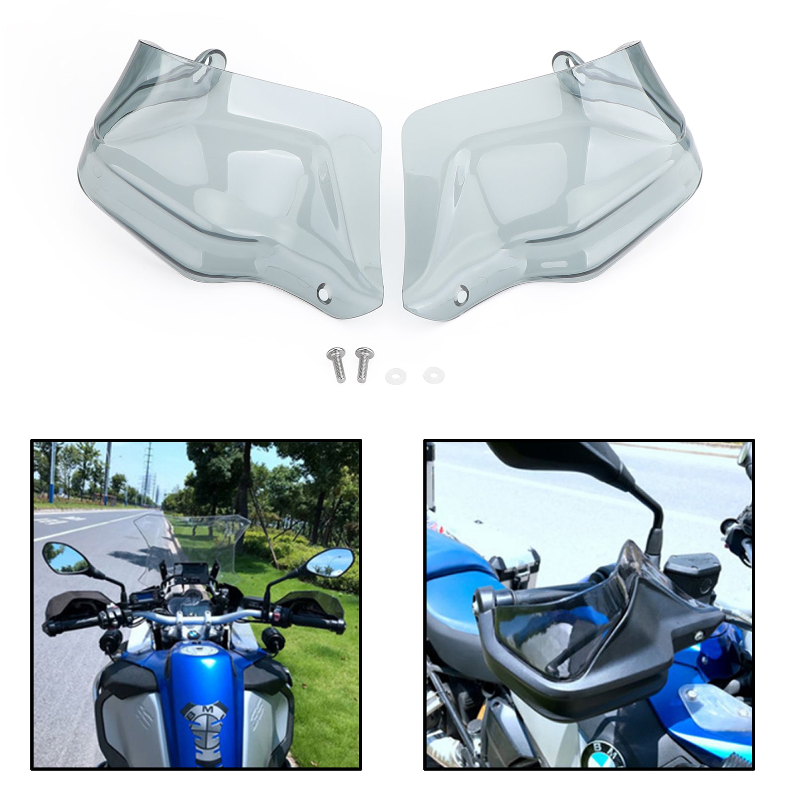 Handguards For BMW R1200GS F800GS ADV 14-18 G310GS 17-19 Smoke Generic