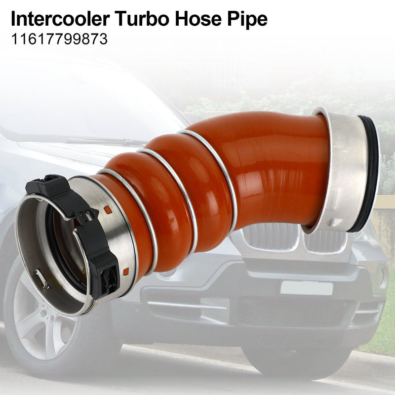 Intercooler Turbo Hose Pipe For BMW X5 X6 E70 E71 3.0SD 3.5D 11617799873 Generic