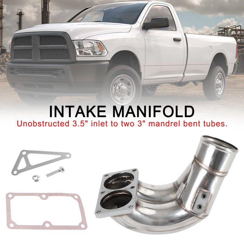 3.5" Intake Manifold Fit Dodge RAM 2007-2018 6.7L Diesel 2500 3500 4500 5500