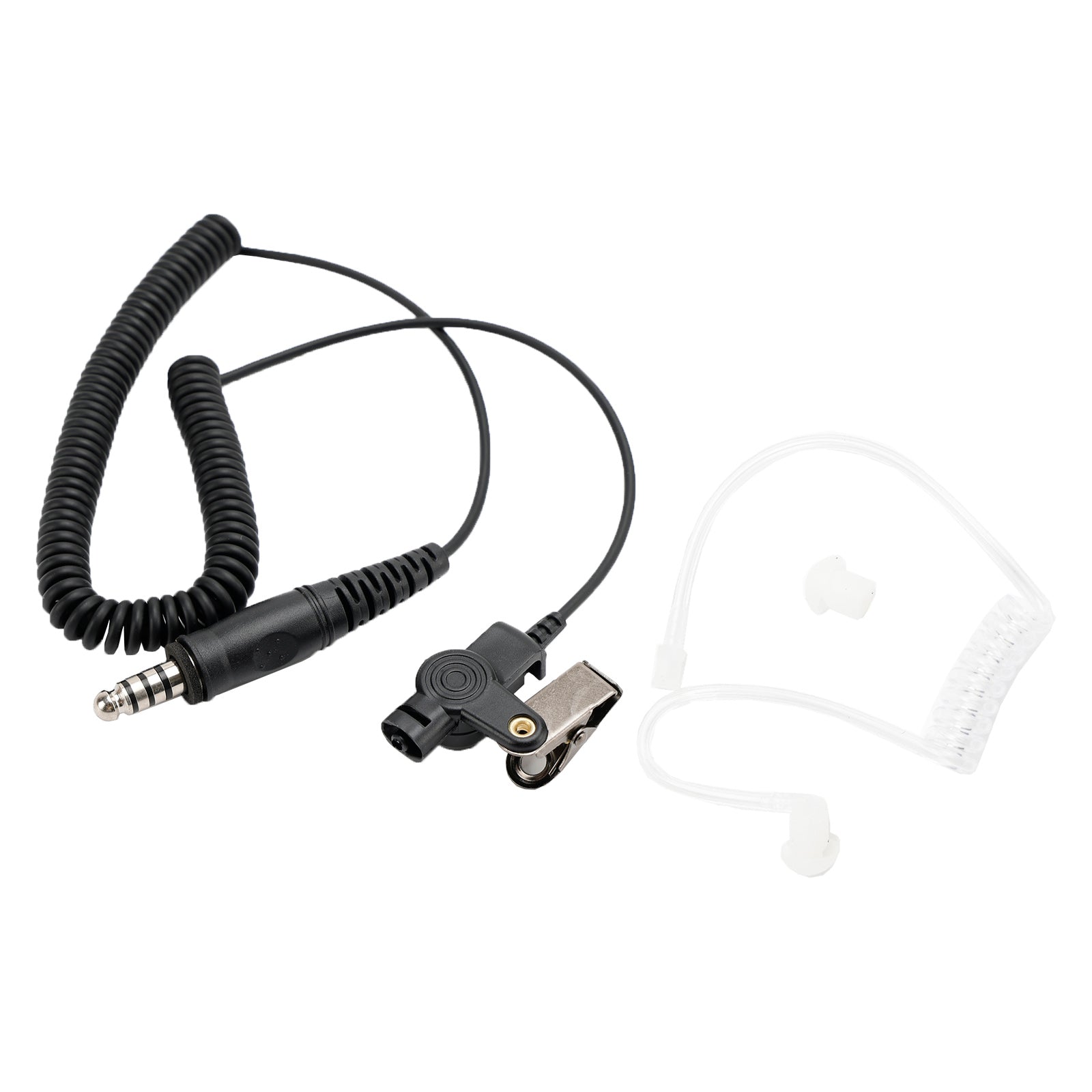 7.1-A3 Single listening Transparent Air Tube Earphone In-ear 7.1mm Headset