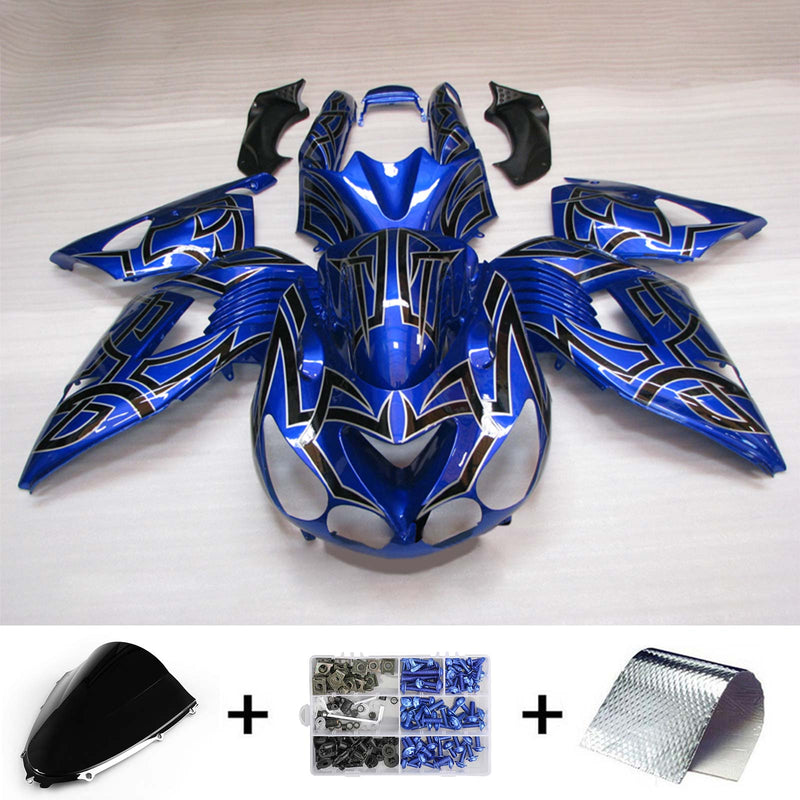 Kawasaki ZX14R 2006-2011 Fairing Kit Bodywork Plastic ABS