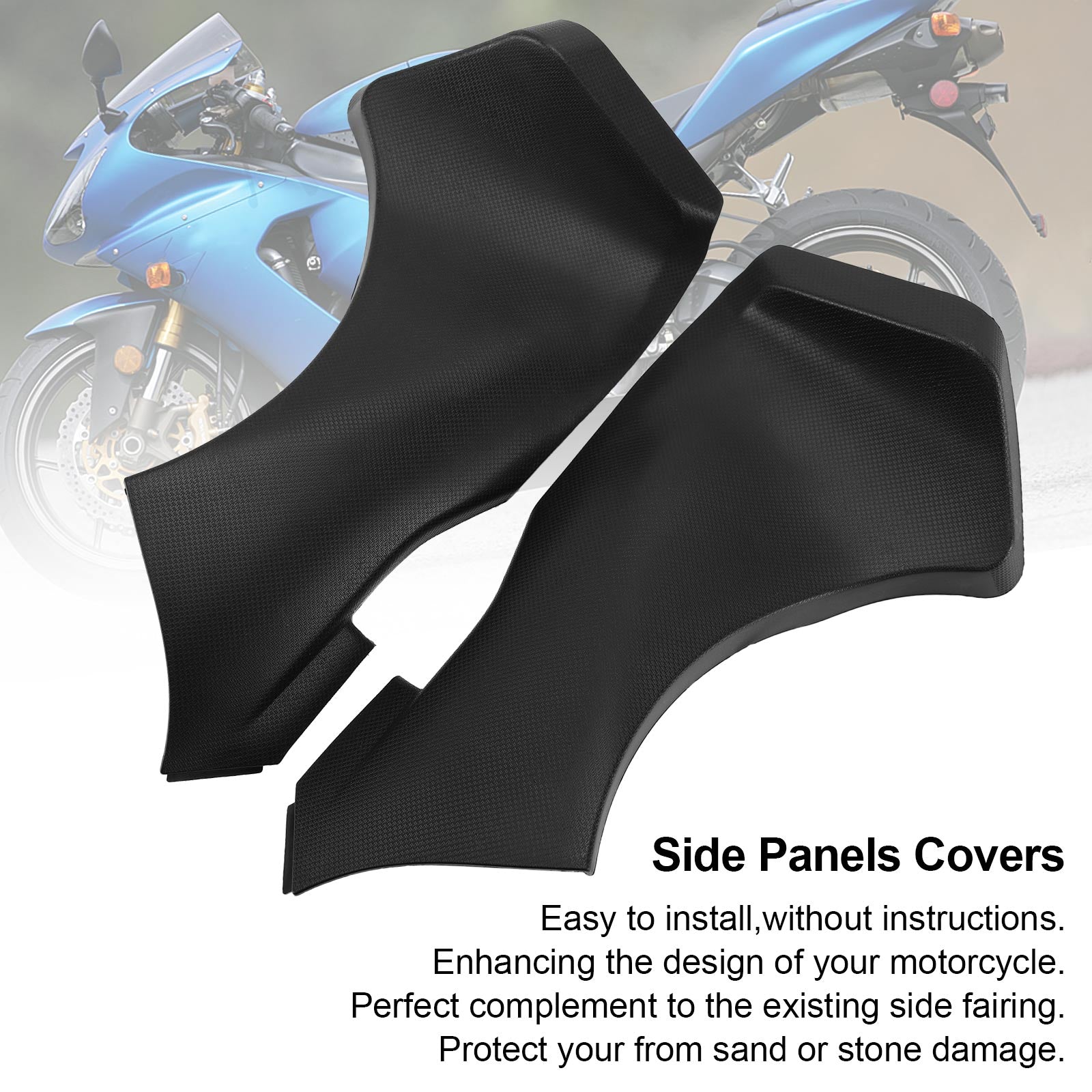 RAM AIR DUCT Cover Panel Trim Fairing Cowl For Kawasaki ZX6 ZX6R 636 2005-2006 Generic