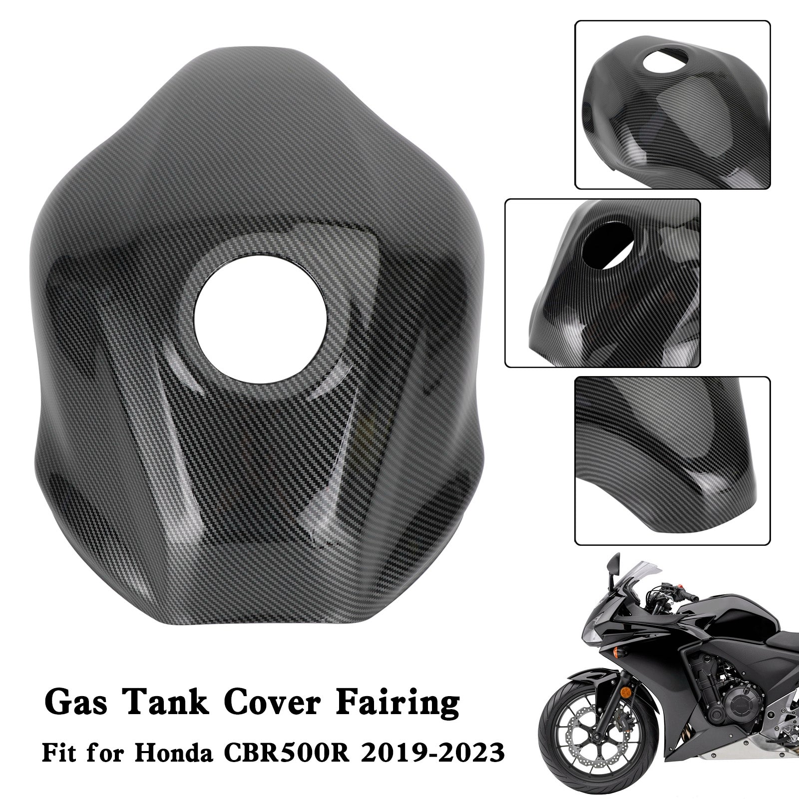 Gas Tank Cover Guard Fairing Protector For Honda CBR500R 2019-2023