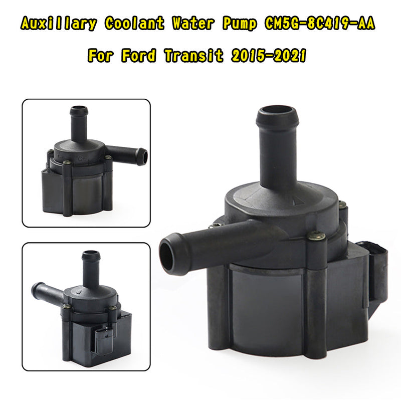 Auxillary Coolant Water Pump CM5G-8C419-AA For Ford Transit 2015-2021