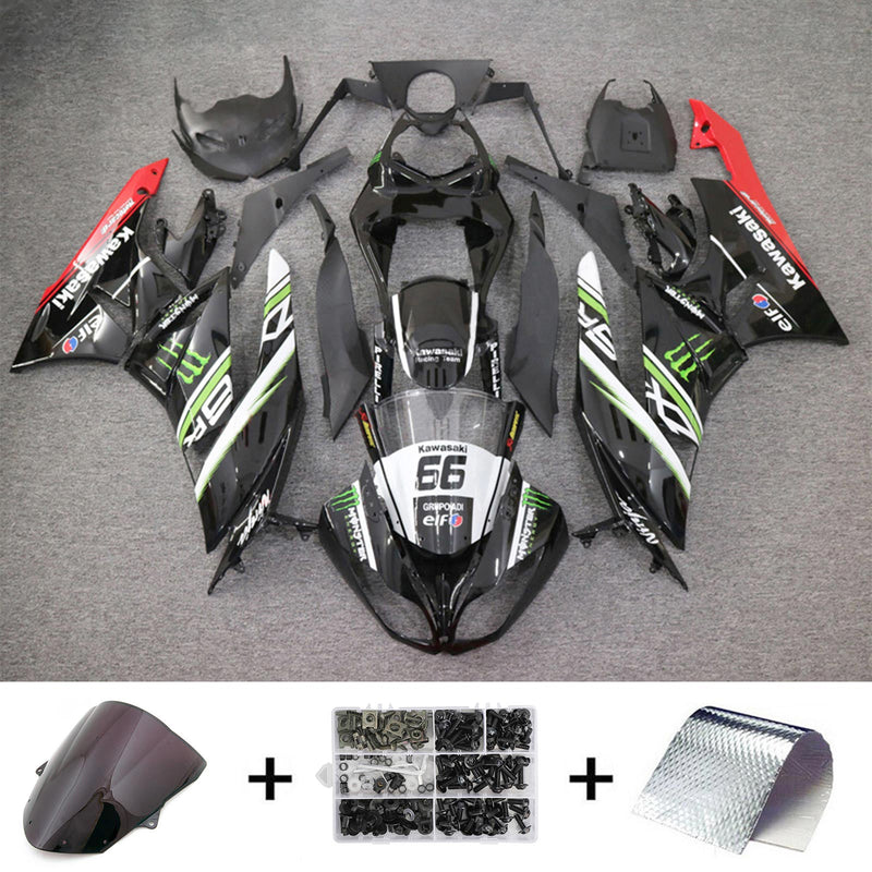 Kawasaki ZX6R 636 2009-2012 Kit Carenado Carrocería Plástico ABS