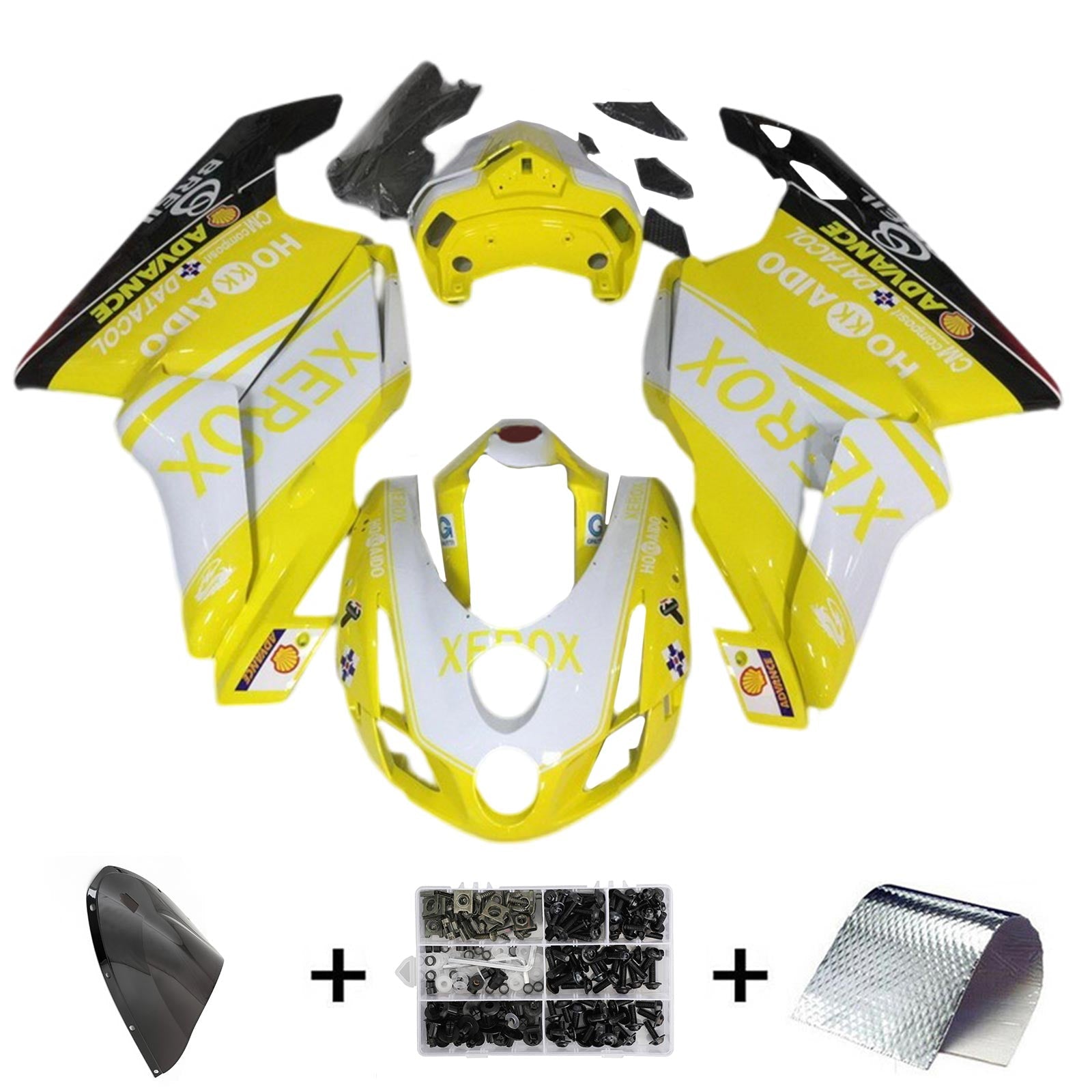 Ducati 999 749 2003 2004 Kit Carenado Carrocería ABS