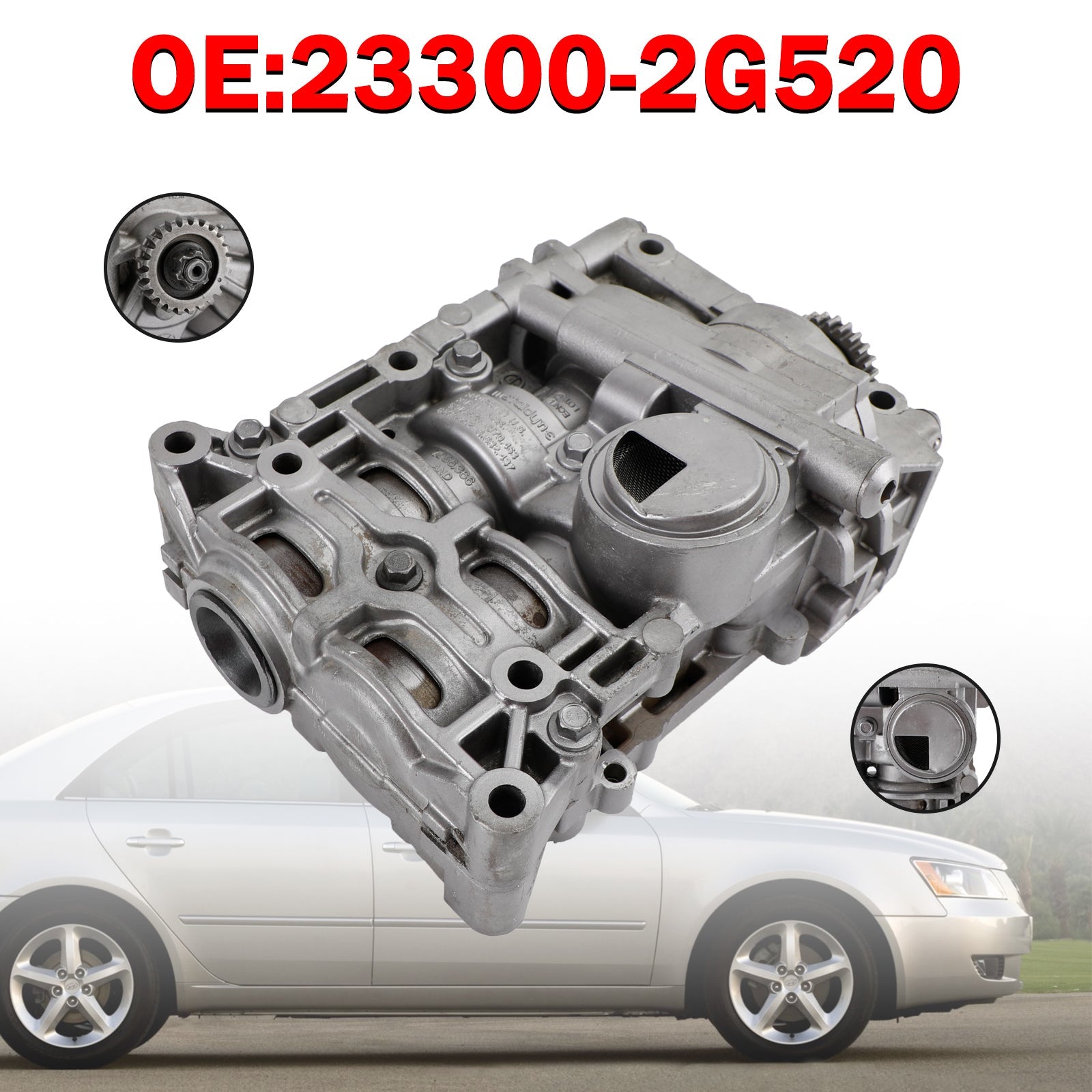 233002G520 2012-2015 Kia Optima Sorento 2.4L Bomba de aceite de ensamblaje de equilibrio de eje