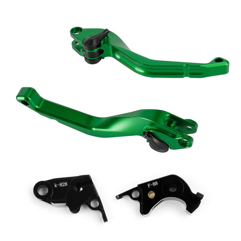 Kawasaki Z750R Z1000 ZX10R ZX6R/636 CNC Short Clutch Brake Lever