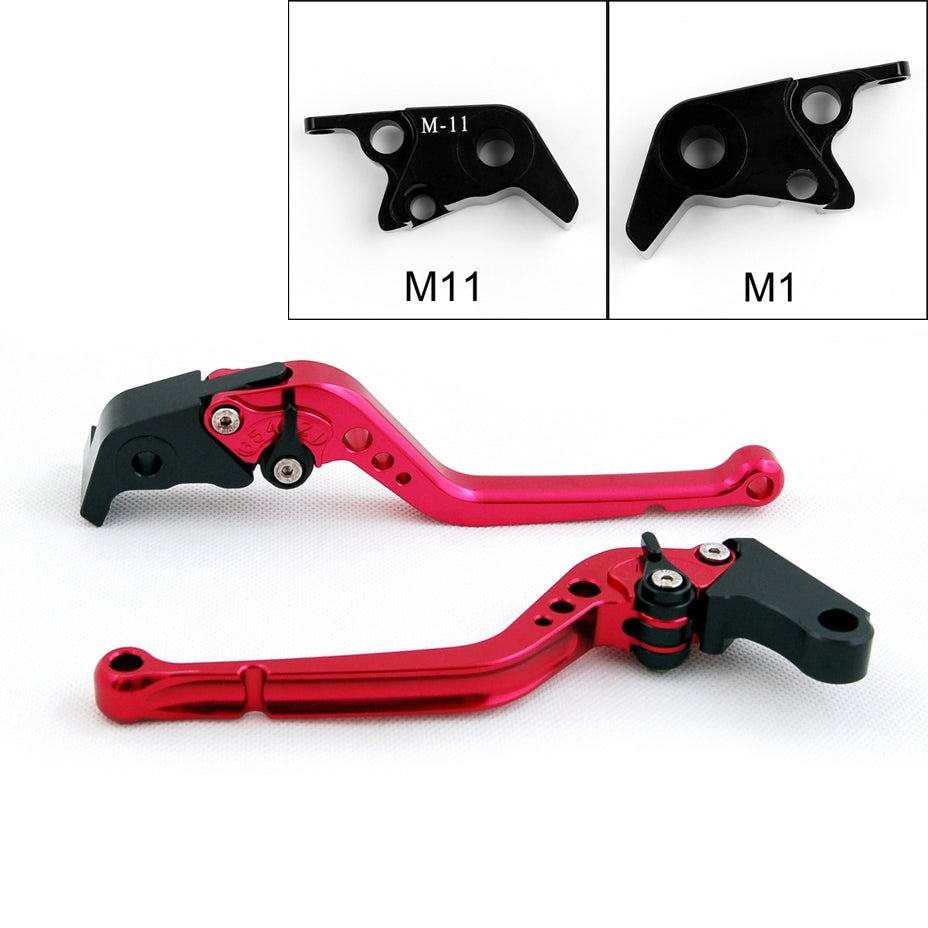 Long Brake Clutch Levers For BMW HP2 SPORT 2008-2011 Black Generic