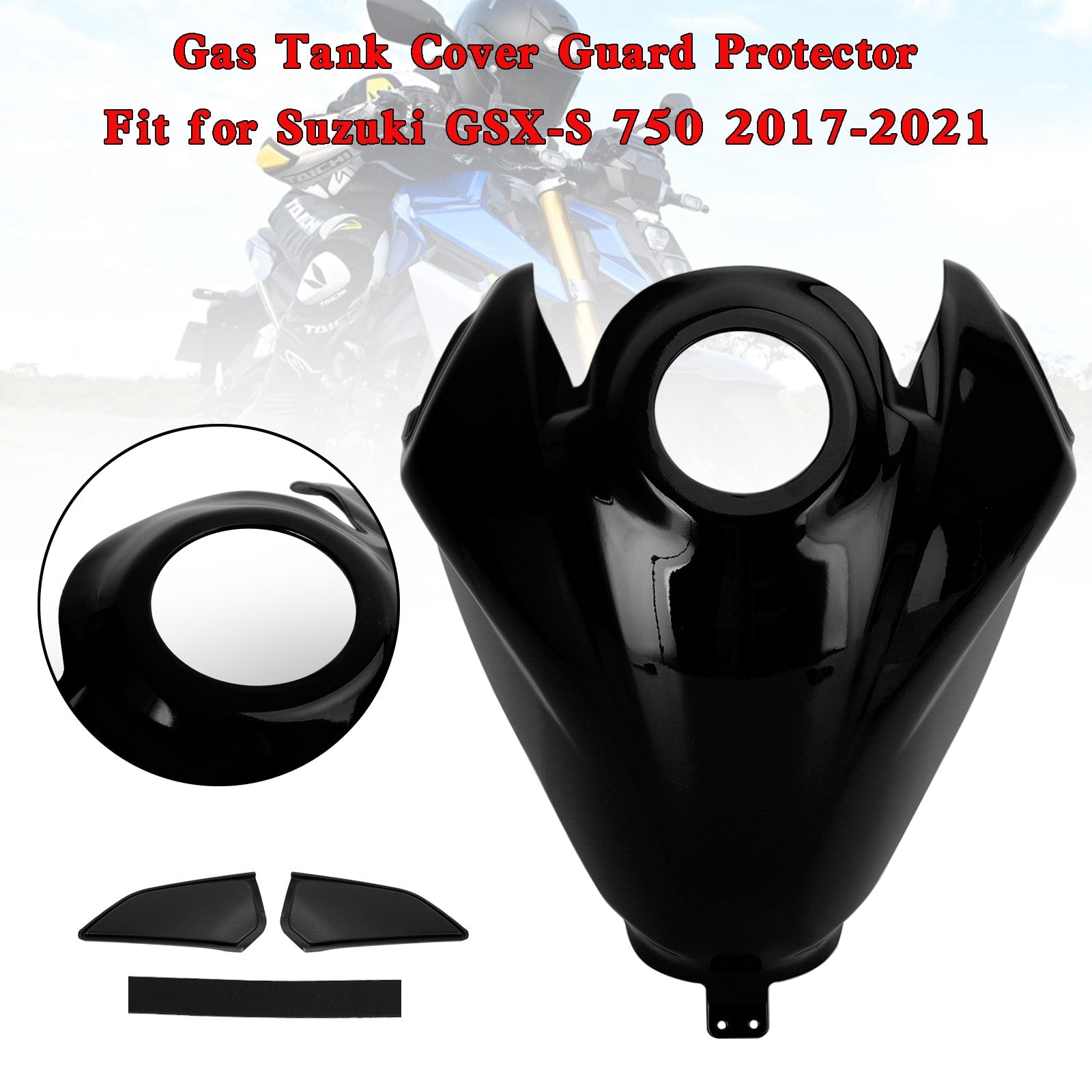 Suzuki GSX-S 750 GSXS 2017-2021 Gas Tank Cover Guard Protector