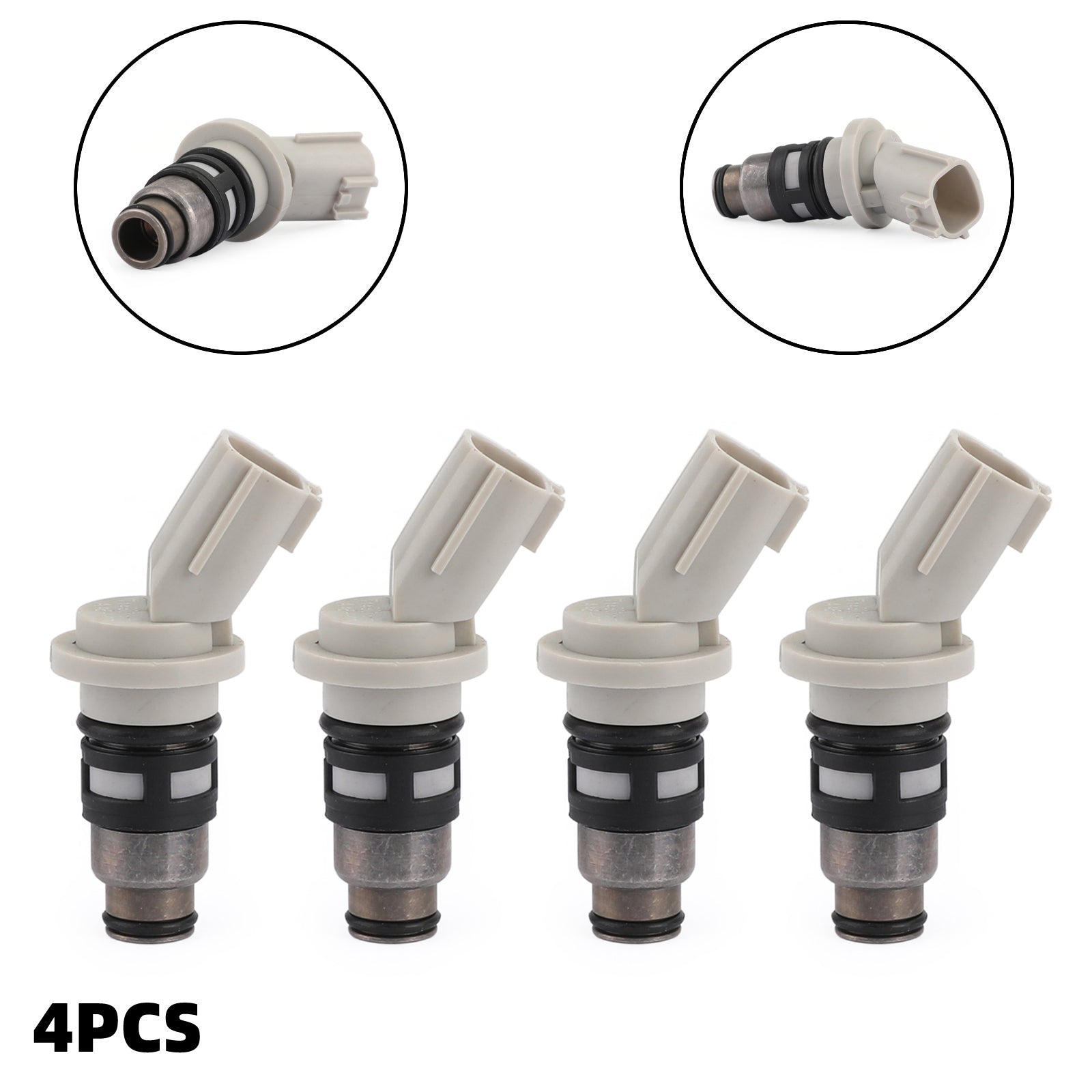 4PCS Fuel Injectors fit Nissan March K11 1.0 1.3 Hatchback 92-03 16600-41B00 Generic