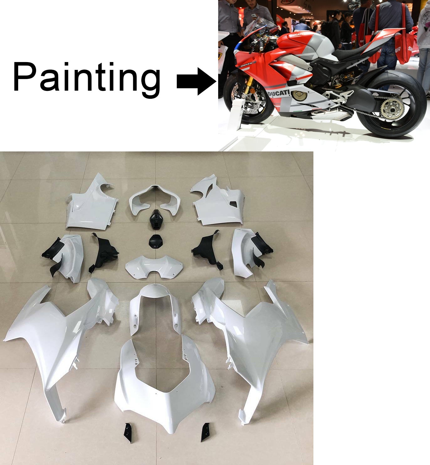 Ducati Panigale V4 V4S V4SP 2018-2019 Fairing Kit Bodywork