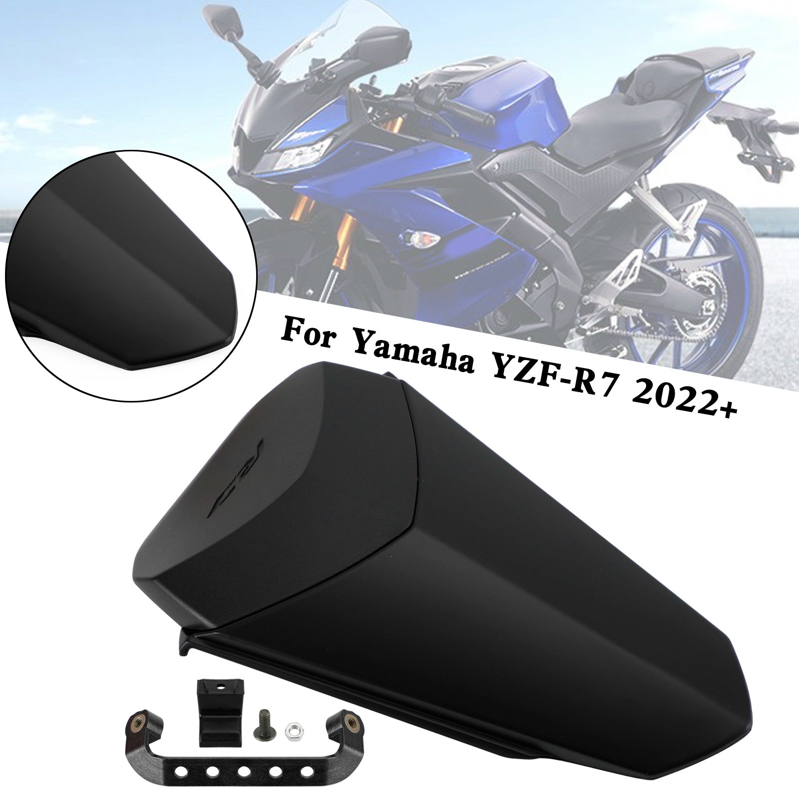 2022 2023 2024 YAMAHA YZF-R7 YZF R7 Tail Rear Seat Cover Fairing Cowl