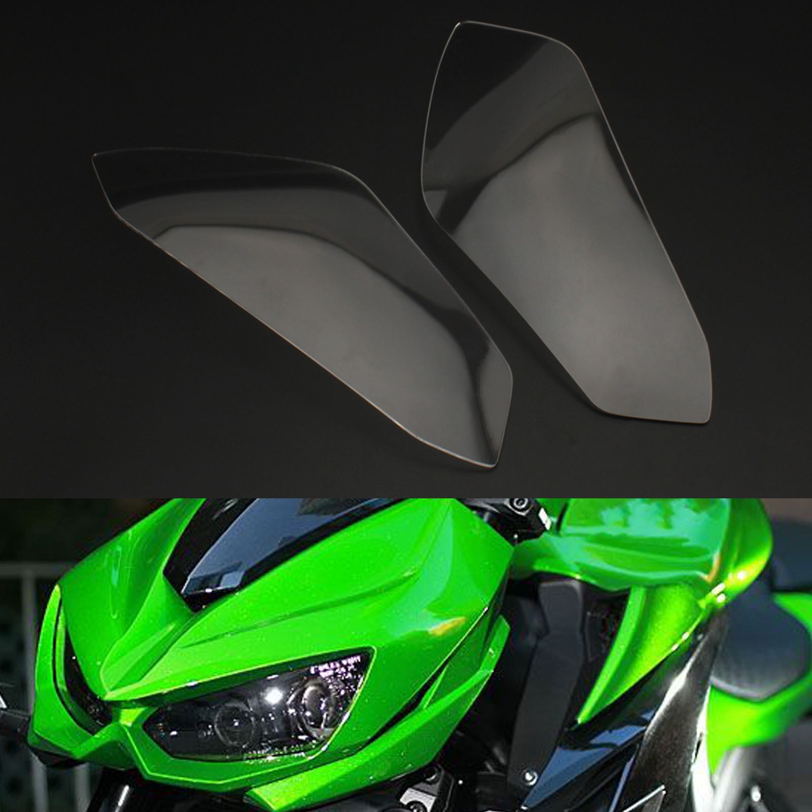 Front Headlight Lens Protection Cover Fit For Honda Cbr1000Rr 2017-2020 Smoke Generic