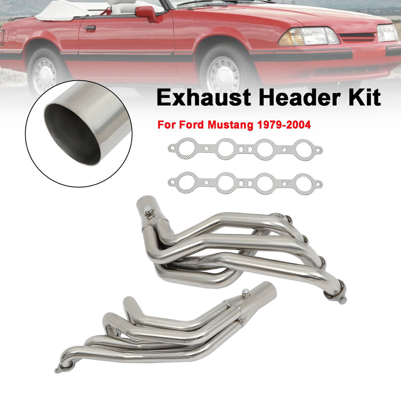 Ford Mustang 3.8L 1979-2004 Stainless Steel Manifold Headers Exhaust