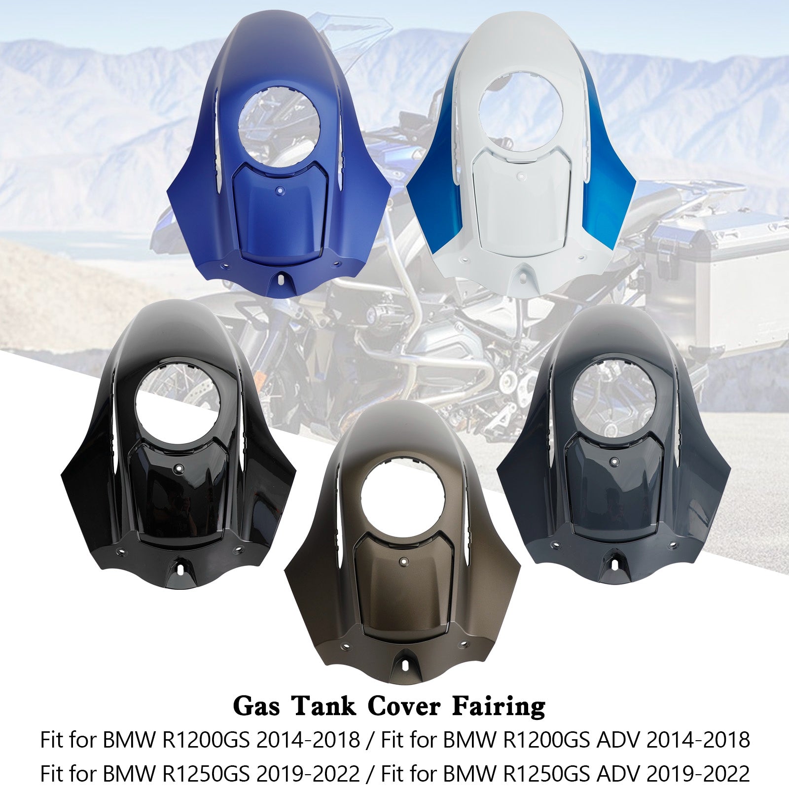 Protector de carenado para cubierta de tanque de gasolina BMW R1250GS (ADV) 2019-2022