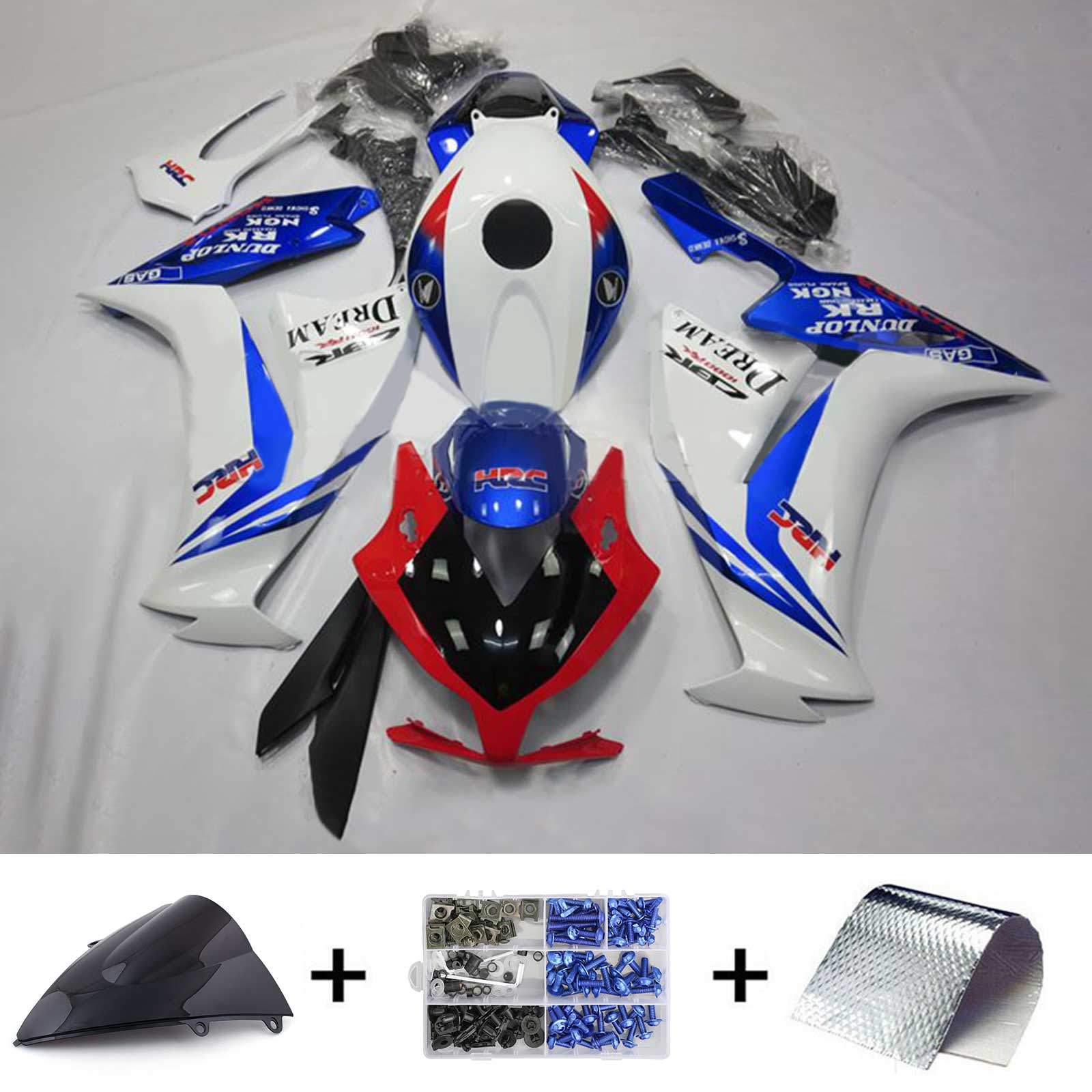 Honda CBR1000RR 2012-2016 Fairing Kit Bodywork Plastic ABS