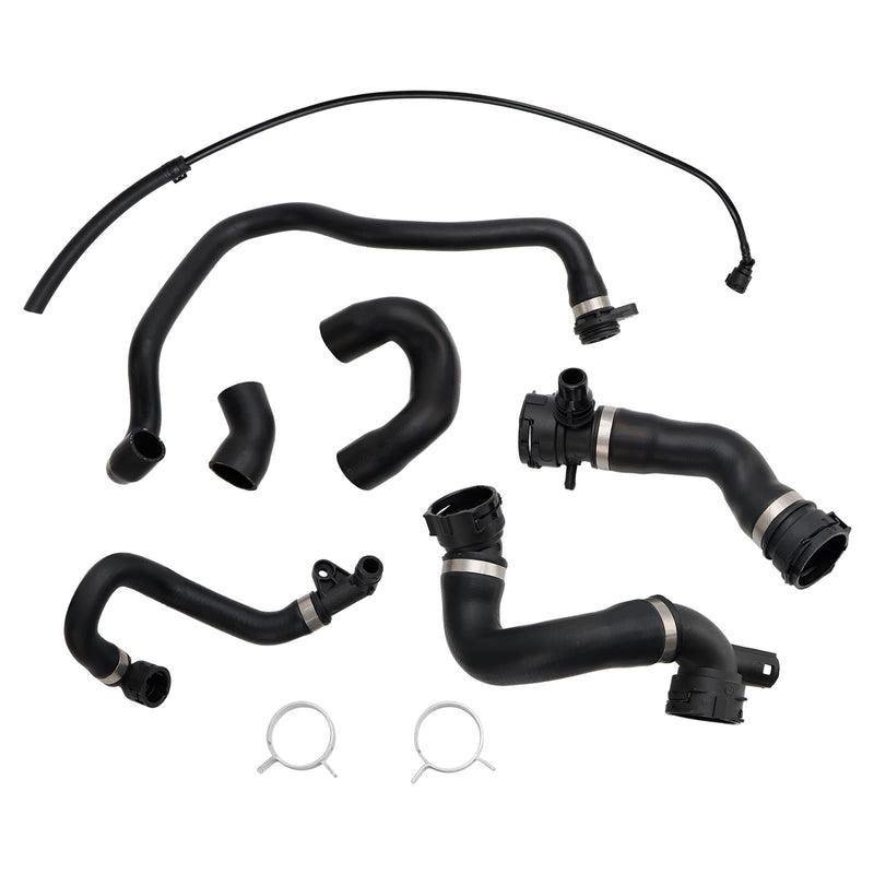 BMW E90 128i 328i 2007-2011 Kit de manguera de agua refrigerante para radiador (7 mangueras)