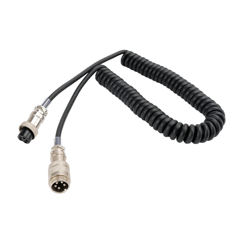 CB Hand Microphone Male Female 5Pin Extension Cable Radio Microphone Replacement