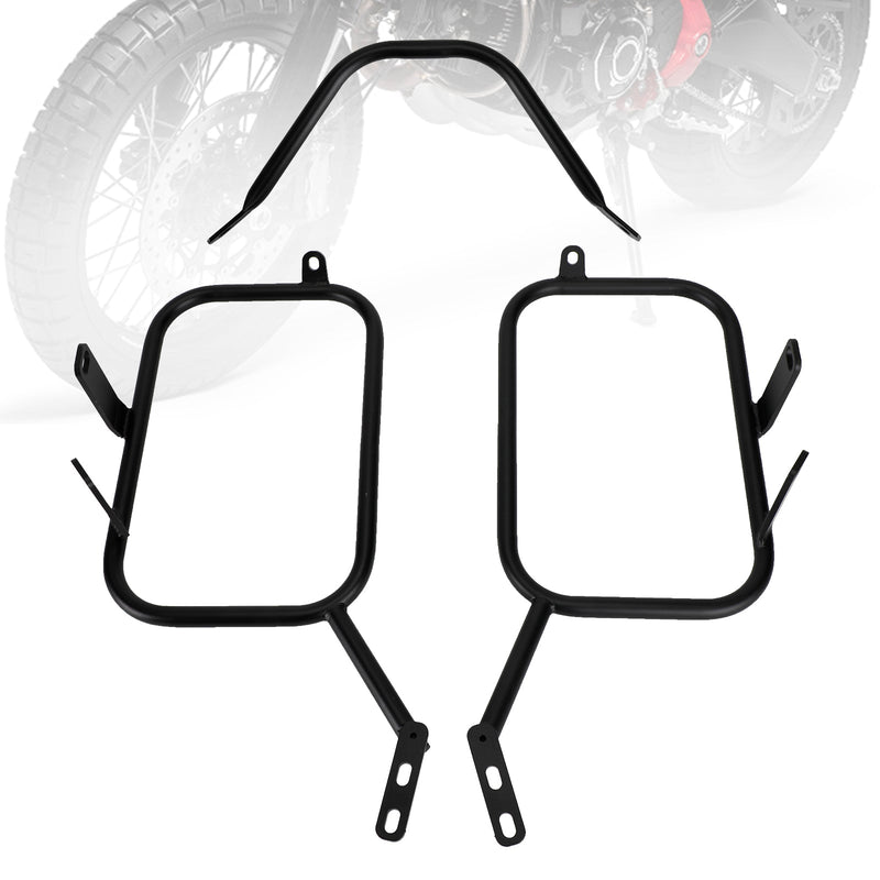 2016-2022 Ducati Scrambler 400 800 Portaequipajes Soporte de montaje de bolsa de sillín lateral