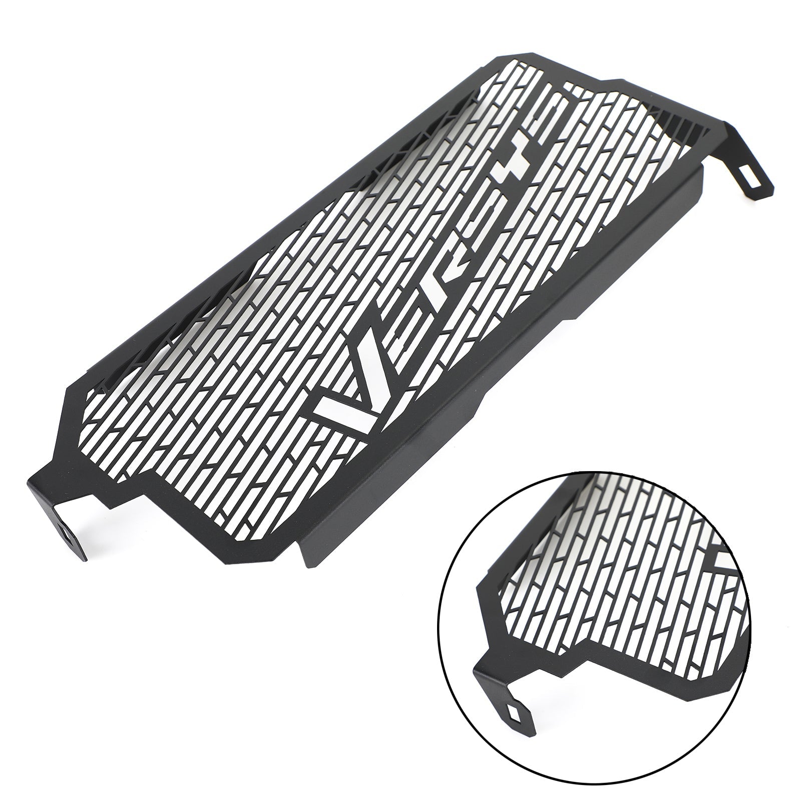 1Pc Radiator Guard Cover Protector Fit For Kawasaki Versys 650 15-17 16 Silver Generic